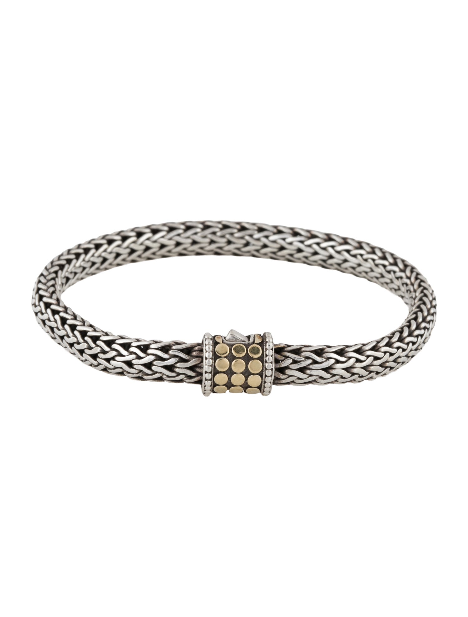 John Hardy Two-Tone Dot Icon Bracelet