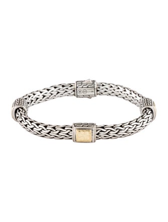 John Hardy Two-Tone Palu Station Bracelet