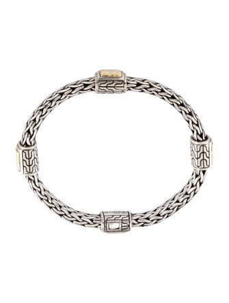 John Hardy Two-Tone Palu Station Bracelet