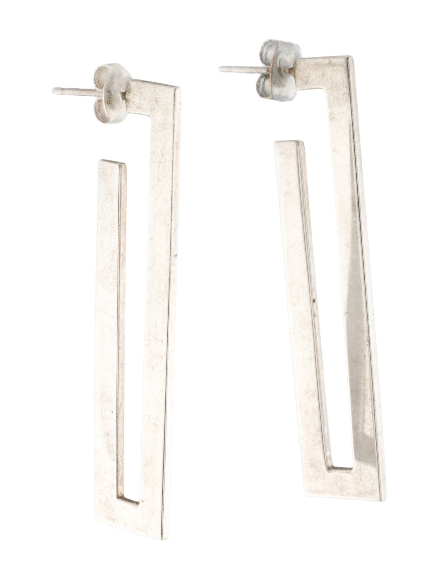 John Hardy Geometric Drop Earrings