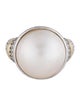 John Hardy Pearl & Diamond Cocktail Ring