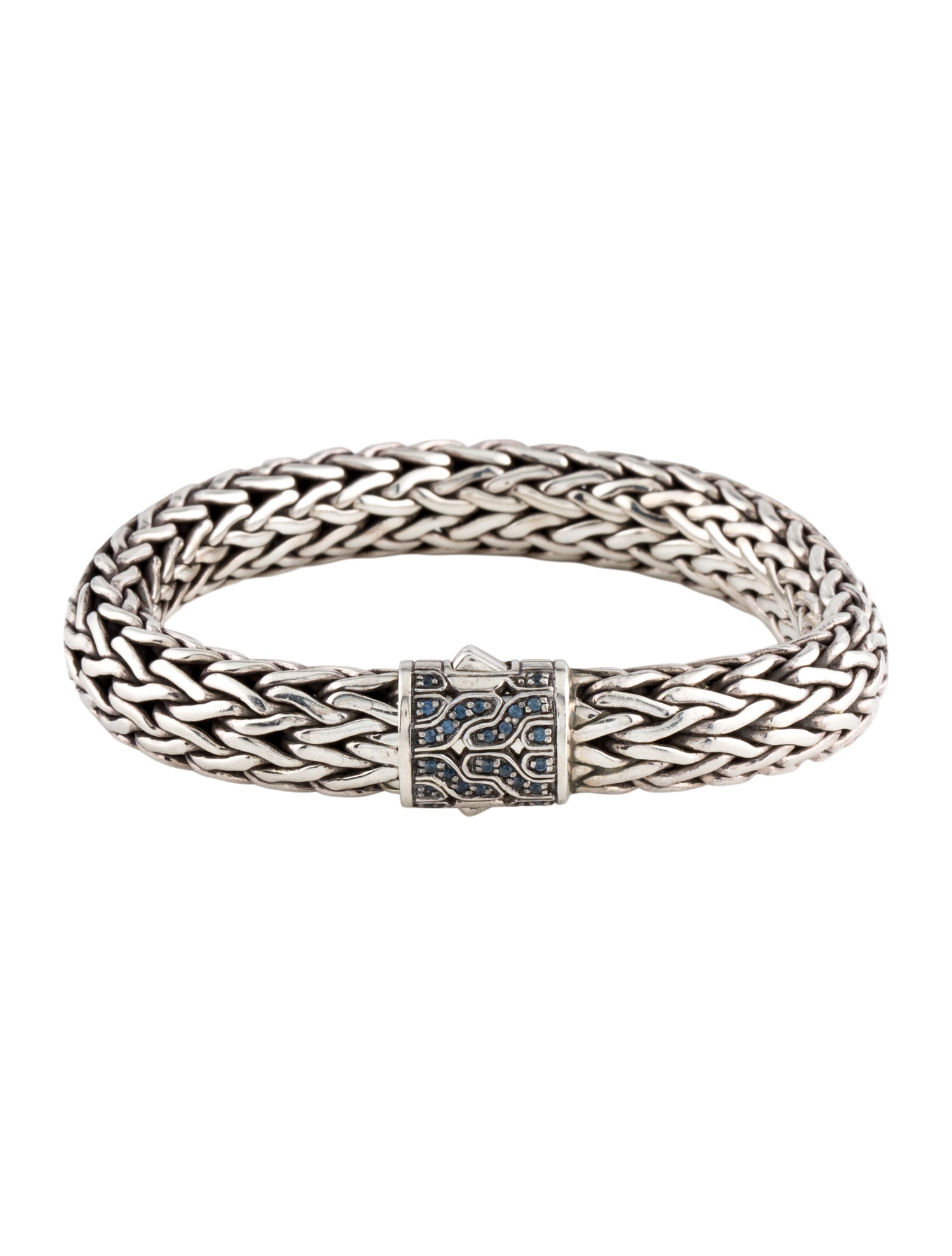 John Hardy Sapphire 40th Anniversary Link Bracelet