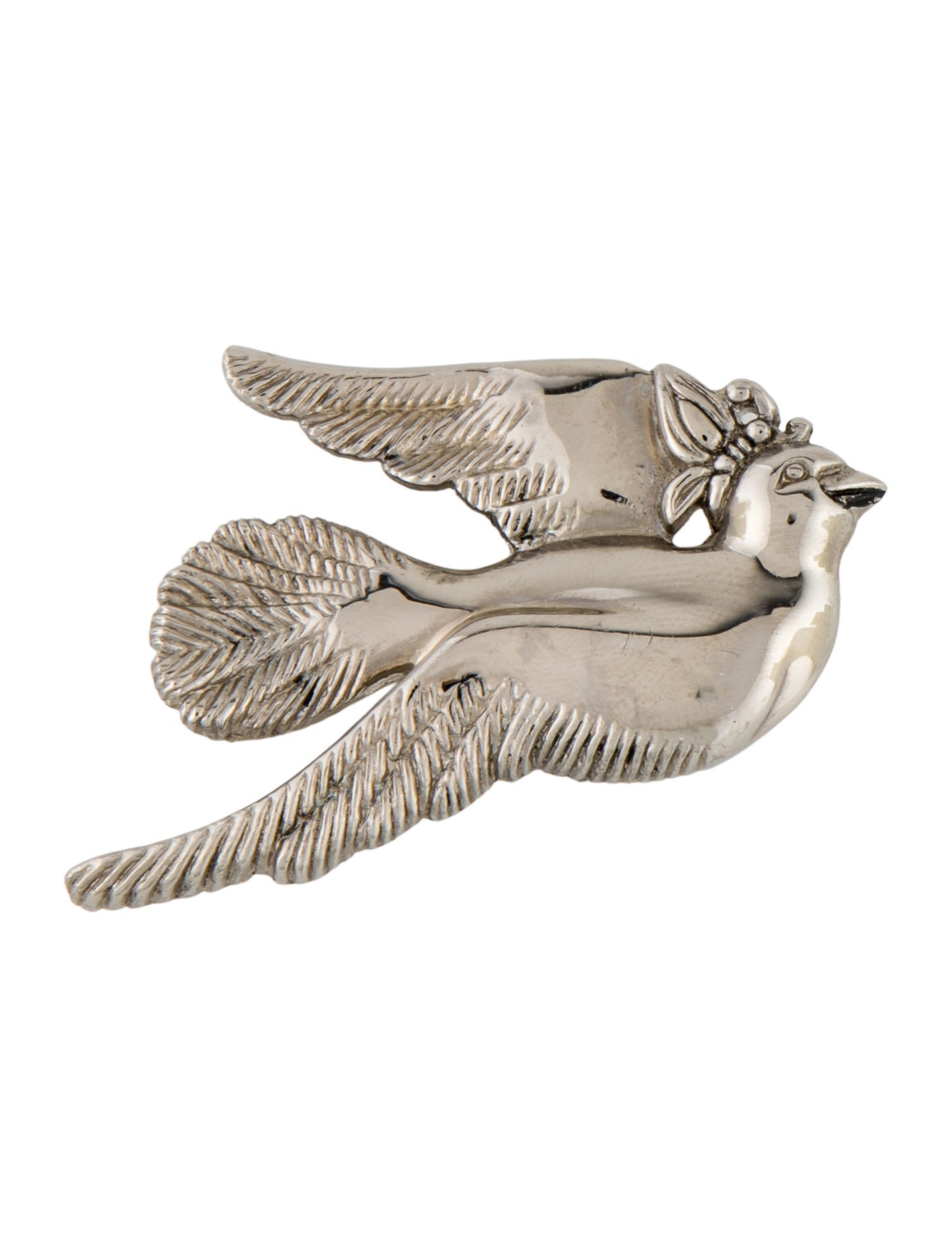 John Hardy Vintage Peace Dove Clip Brooch