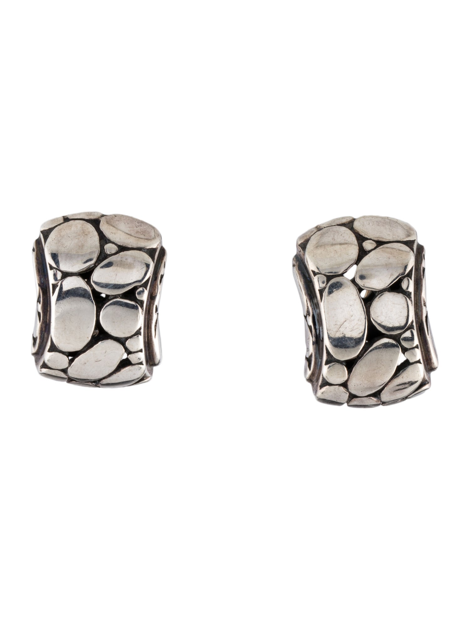 John Hardy Kali Pebble Hi-Way Earclips