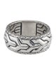 John Hardy Carved Chain Band Ring