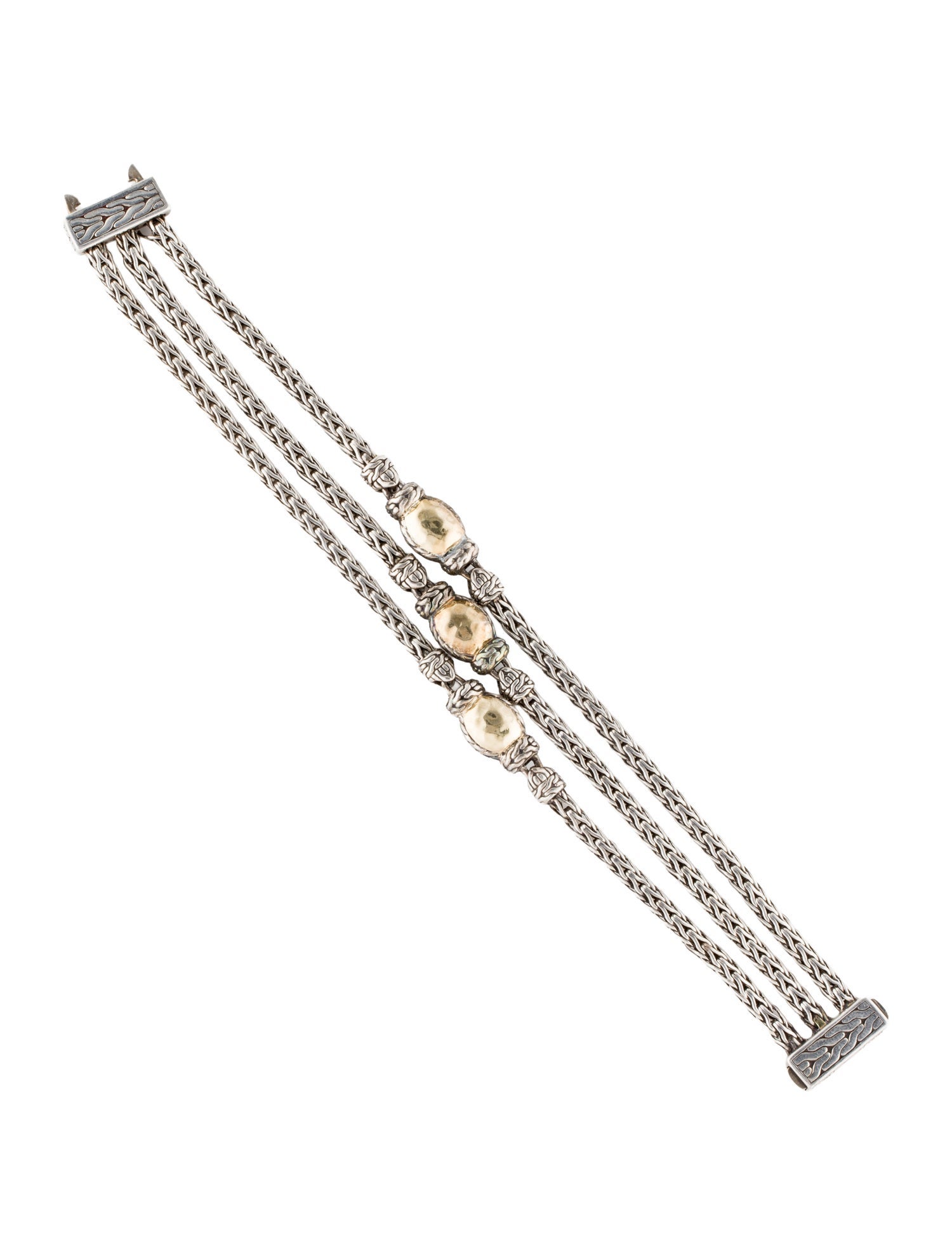 John Hardy Two-Tone Multistrand Bracelet