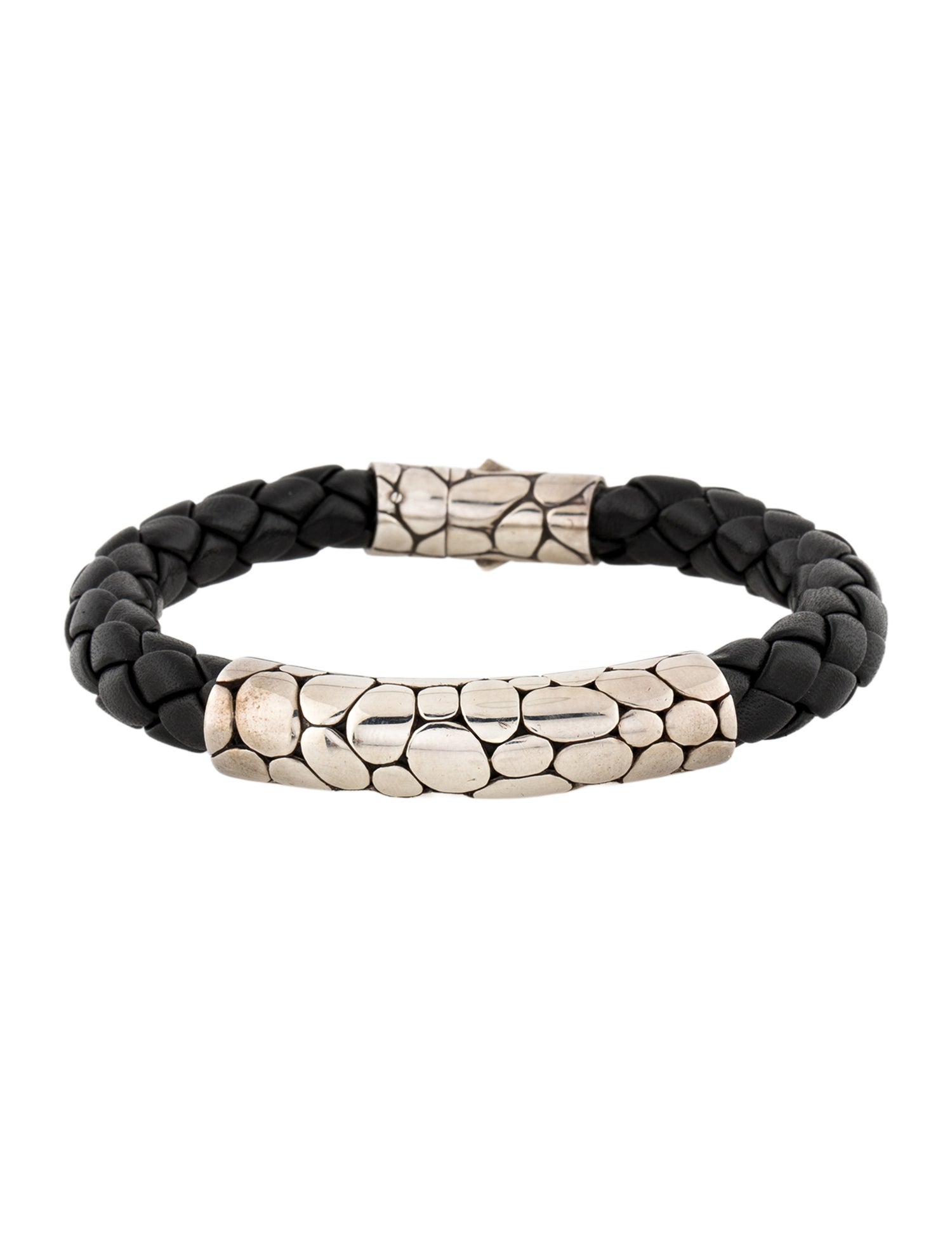John Hardy Woven Leather Kali Bracelet
