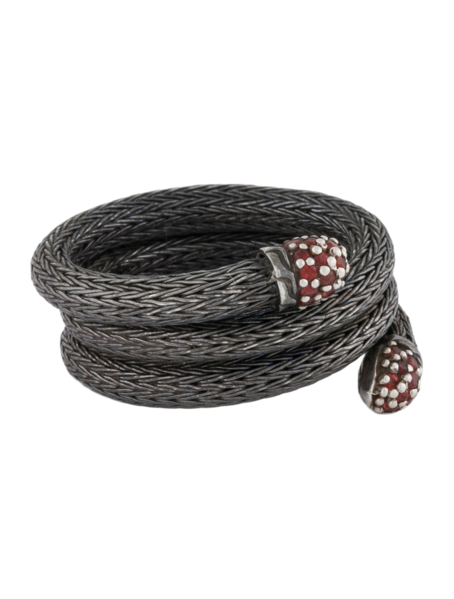 John Hardy Sapphire Lava Coil Band