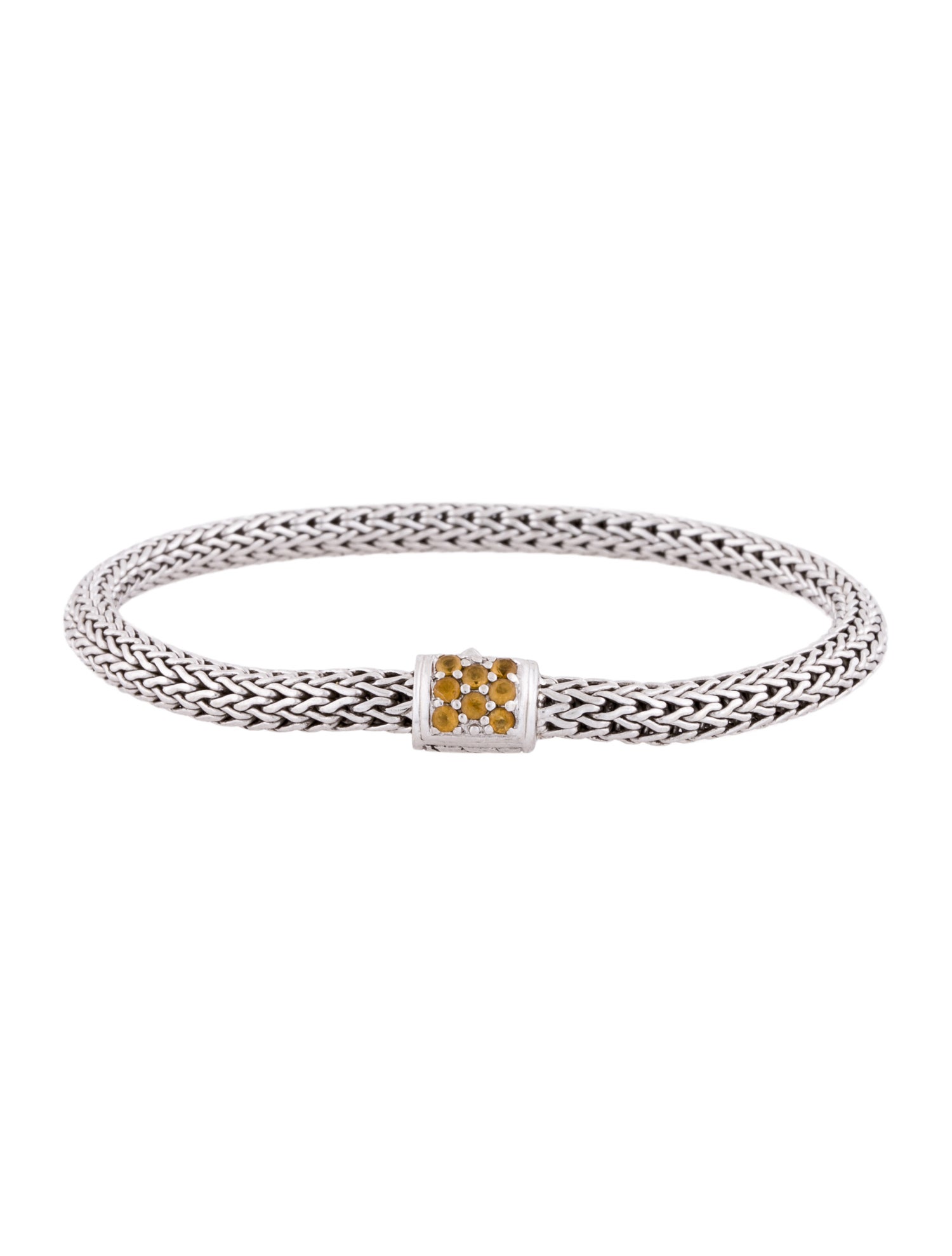 John Hardy Citrine Classic Chain Bracelet