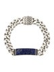 John Hardy Lapis Lazuli & Sapphire ID Link Bracelet