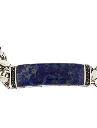 John Hardy Lapis Lazuli & Sapphire ID Link Bracelet