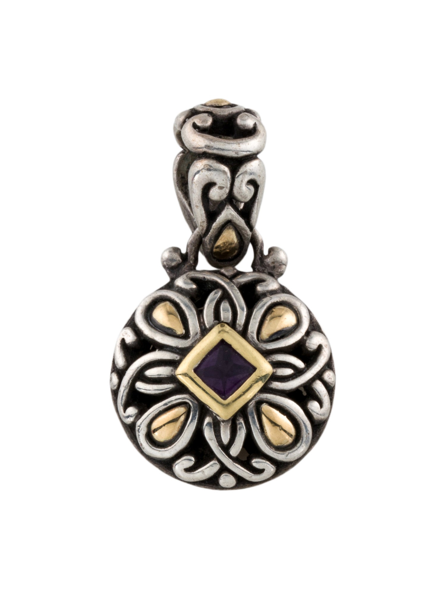 John Hardy Amethyst Jaisalmer Pendant
