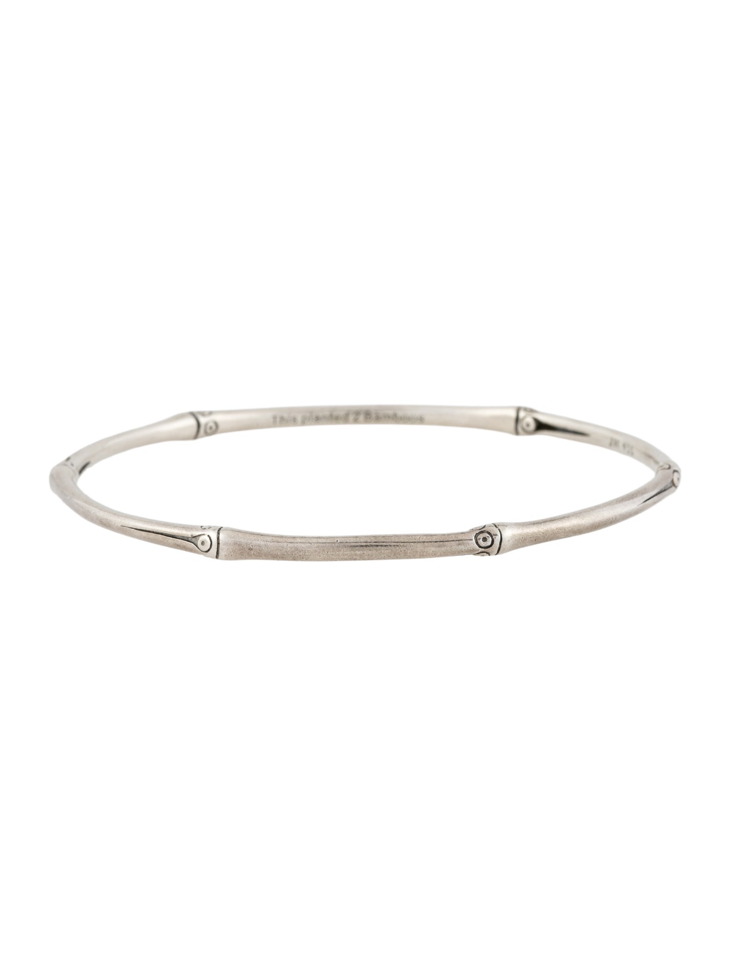 John Hardy Bamboo Slim Bangle Bracelet