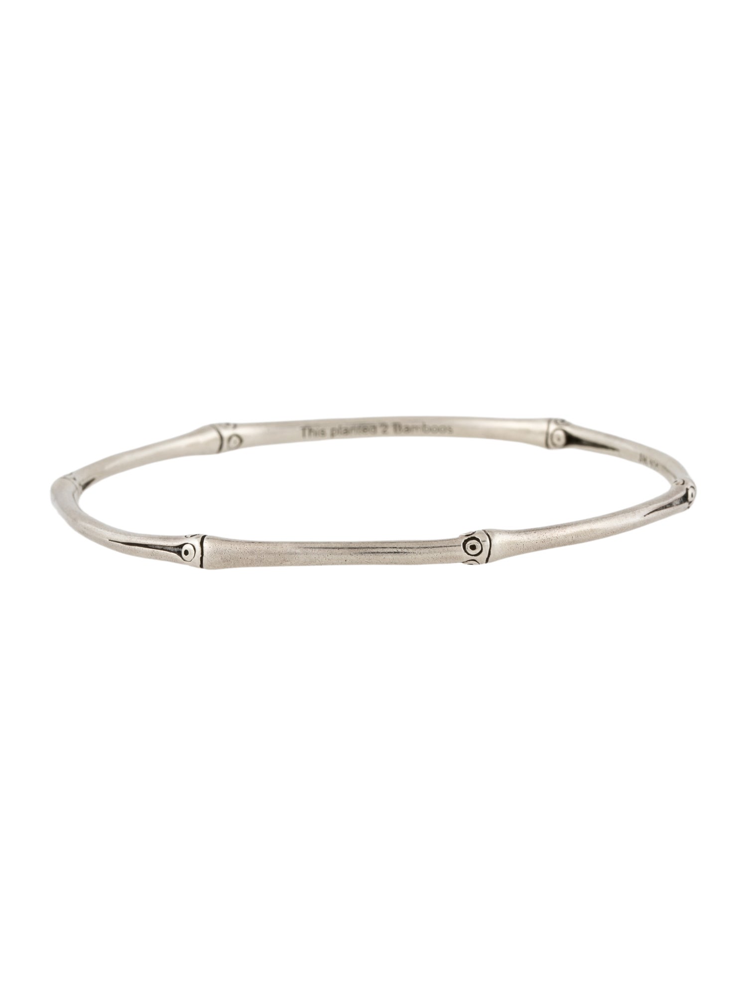 John Hardy Bamboo Slim Bangle Bracelet