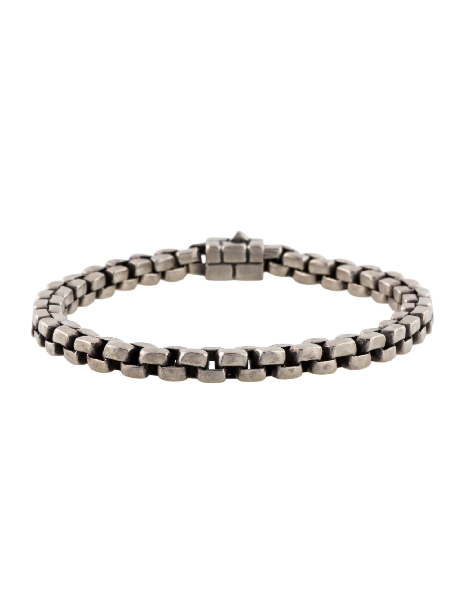 John Hardy Square Box Link Bracelet