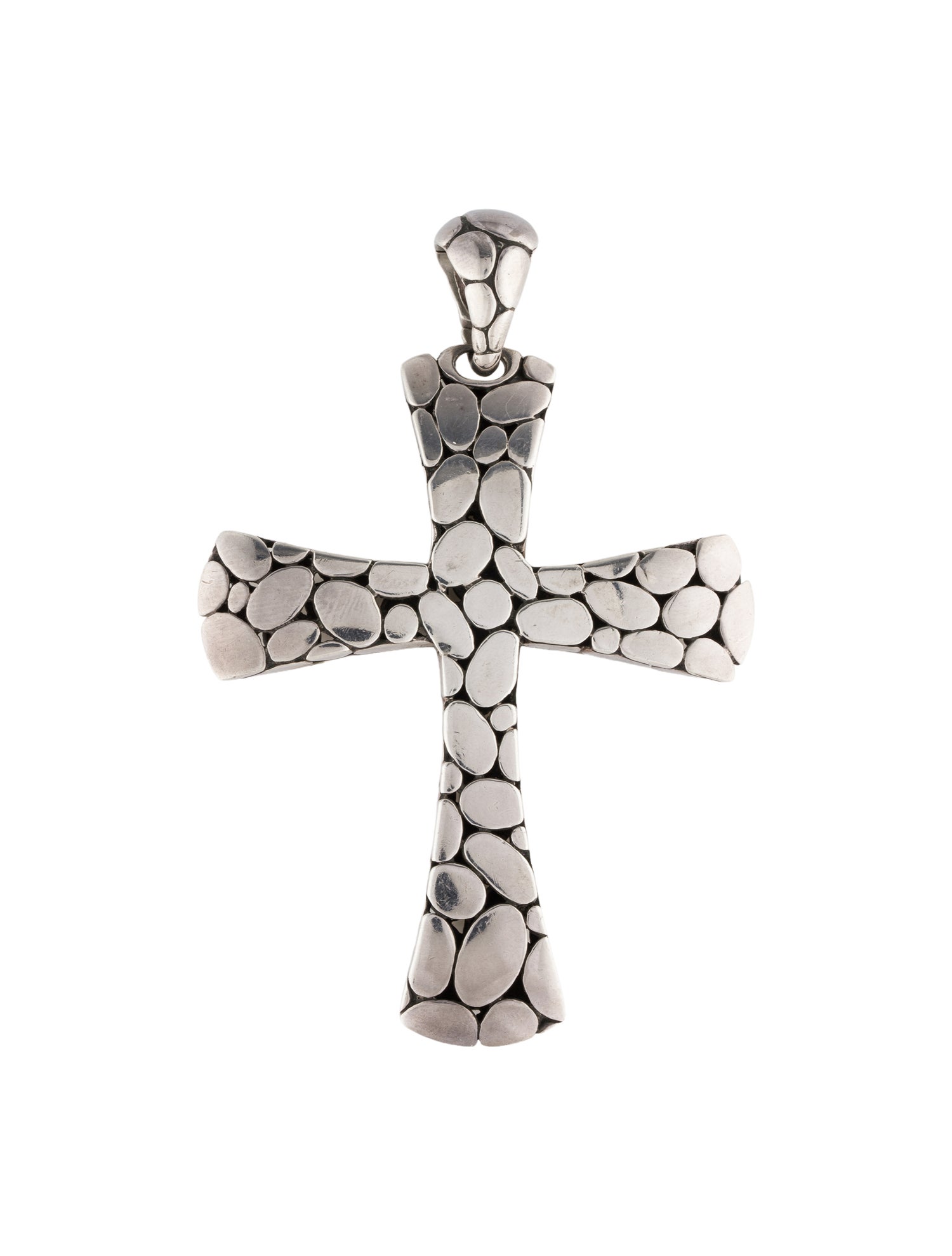 John Hardy Kali Cross Pebble Pendant