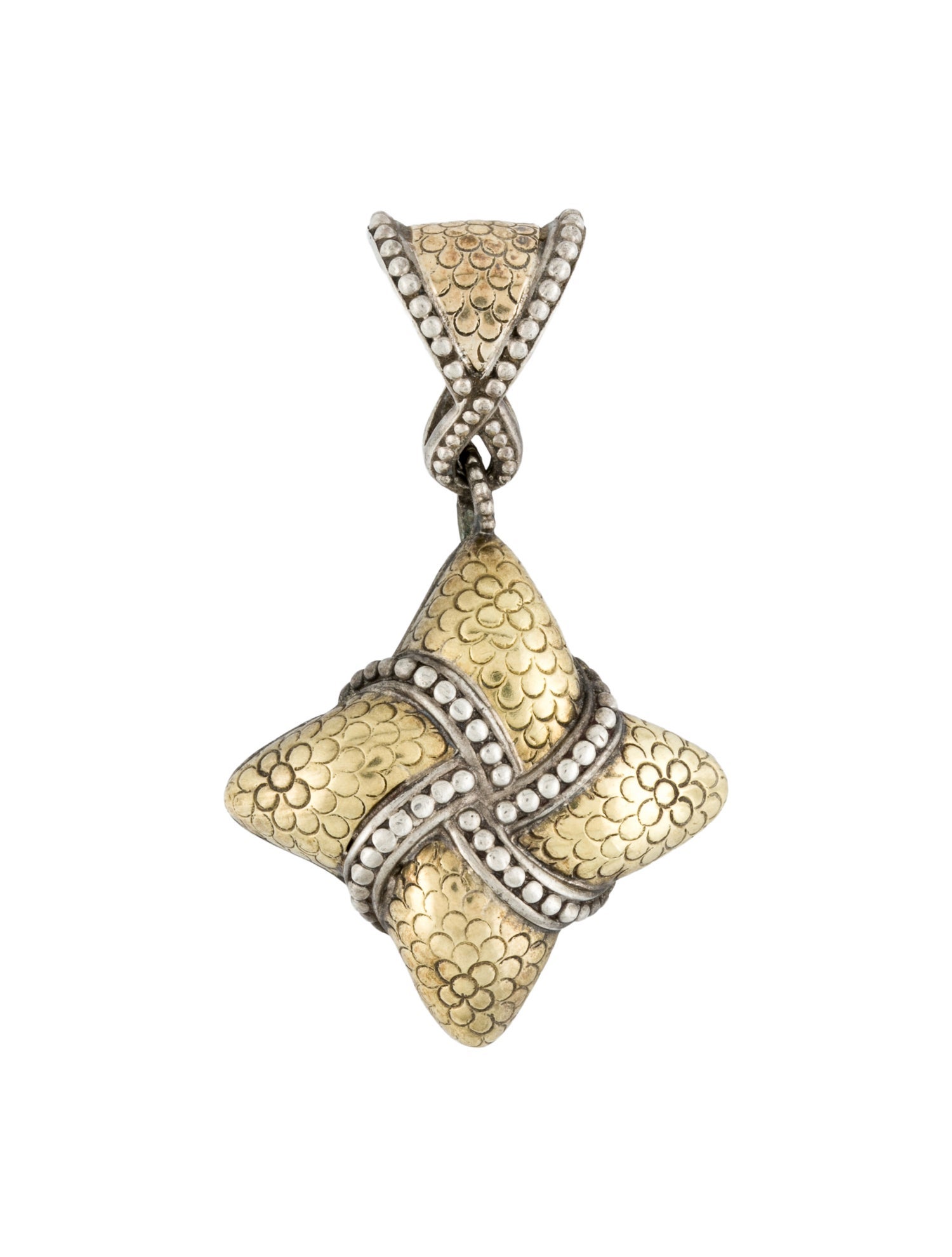 John Hardy Two-Tone Pendant