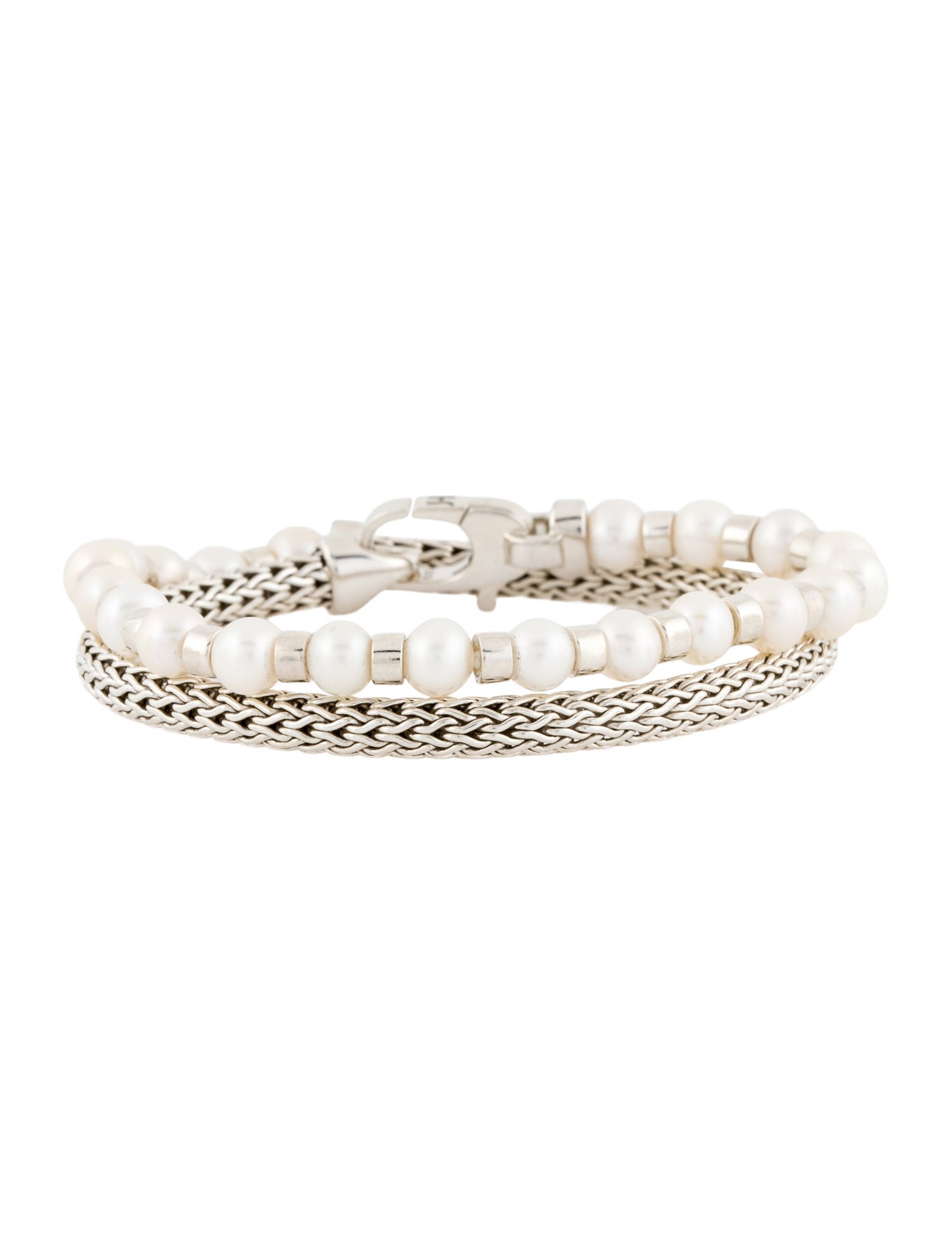 John Hardy Pearl Essential Wrap Bracelet