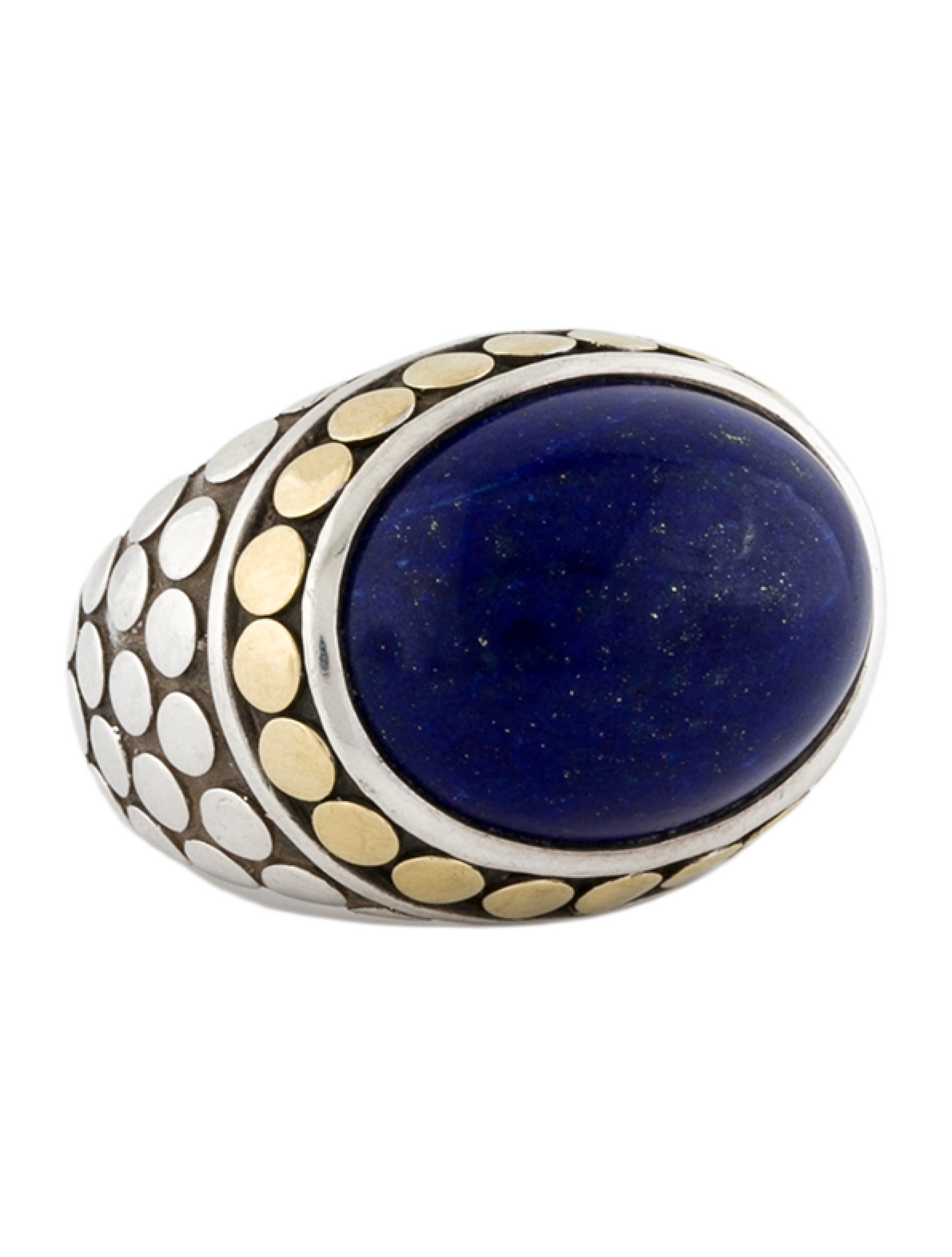 John Hardy Lapis Dot Cocktail Ring