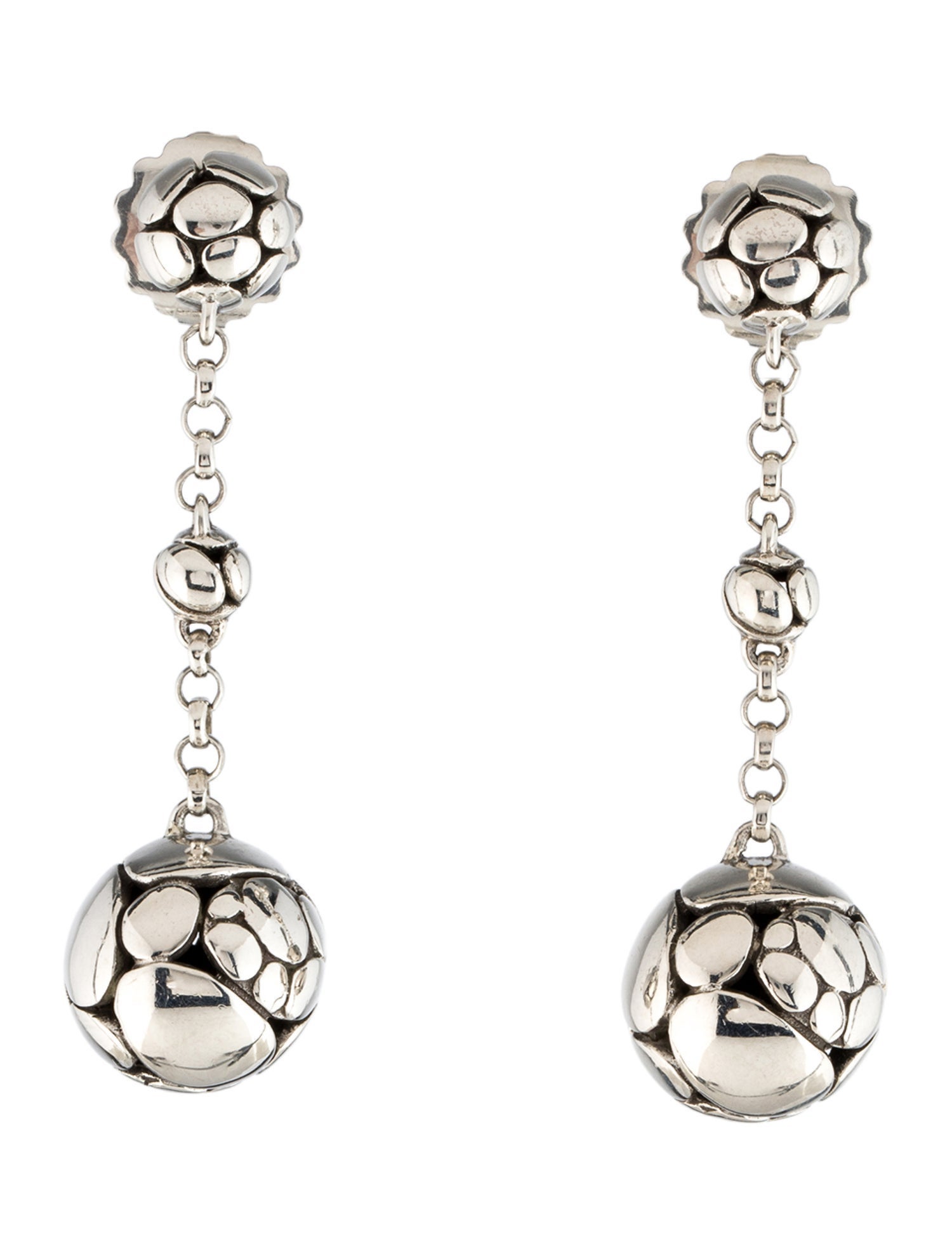 John Hardy Kali Ball Drop Earrings