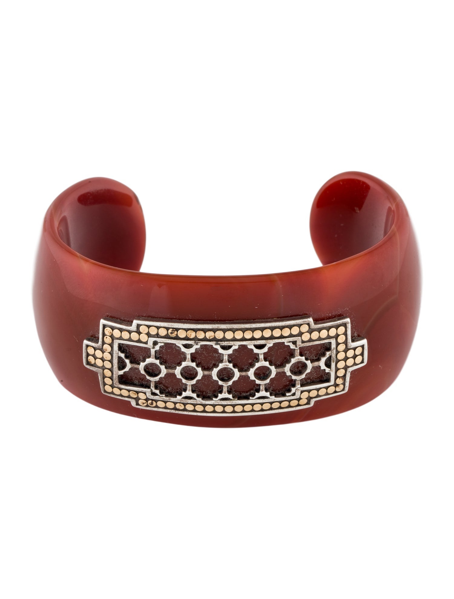 John Hardy Agate Dot Cuff Bracelet