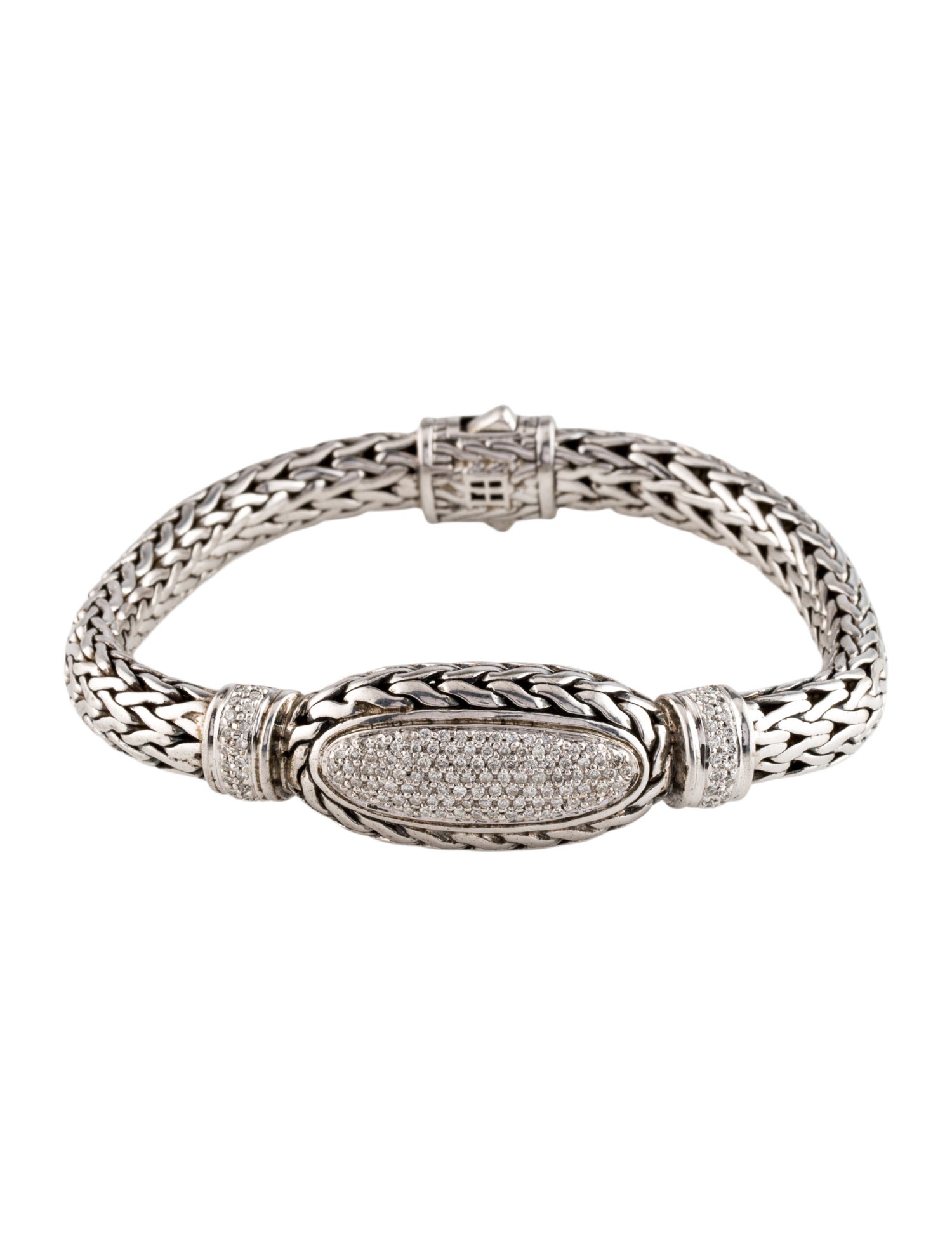John Hardy Diamond Pavé Classic Chain Bracelet