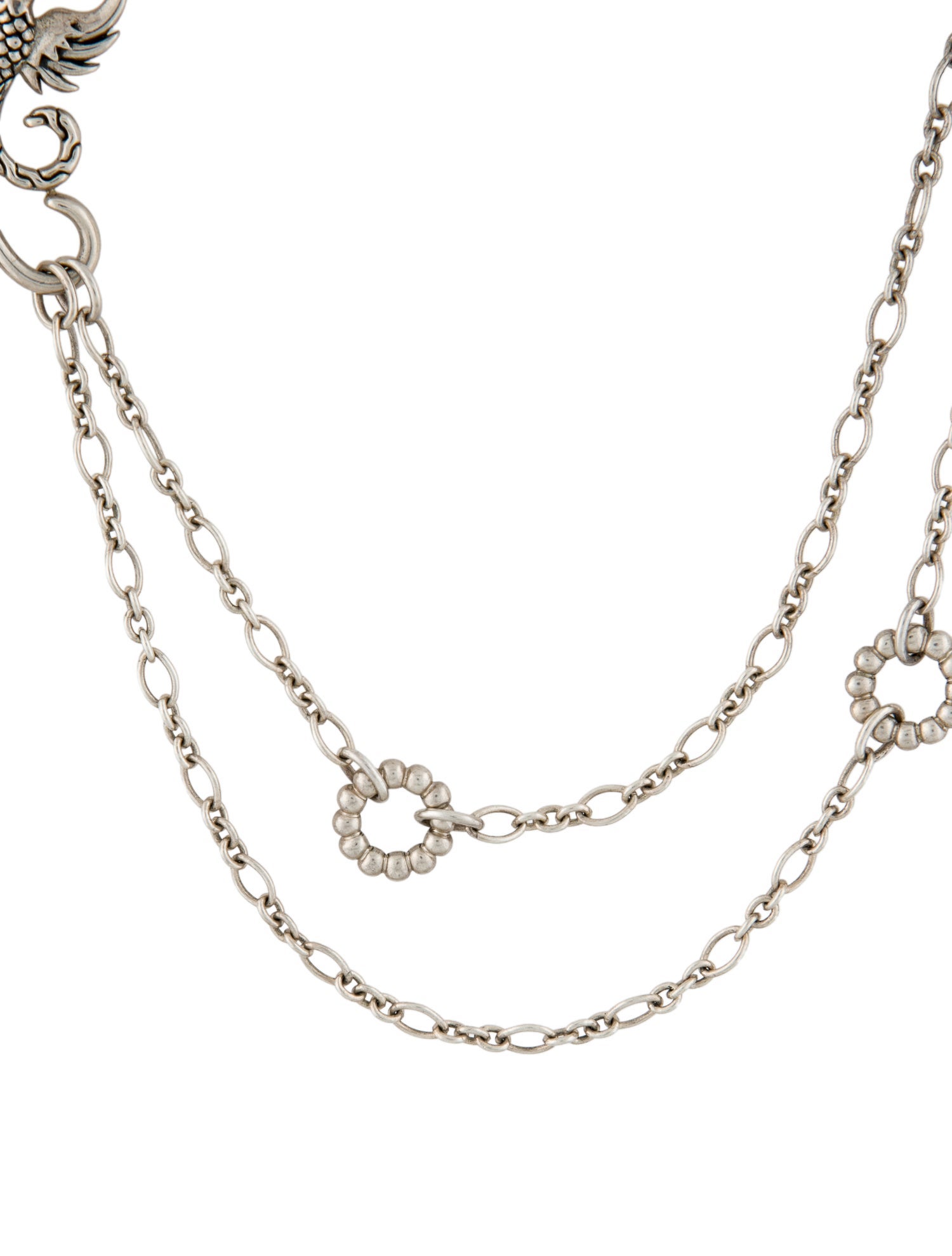 John Hardy Multi-Strand Station Necklace