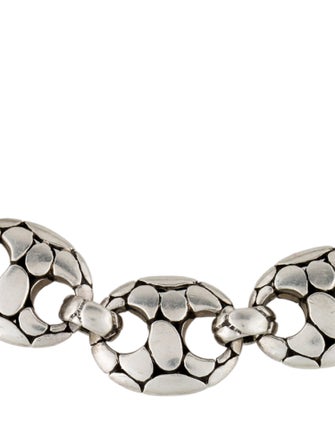 John Hardy Kali Pebble Chain Link Bracelet