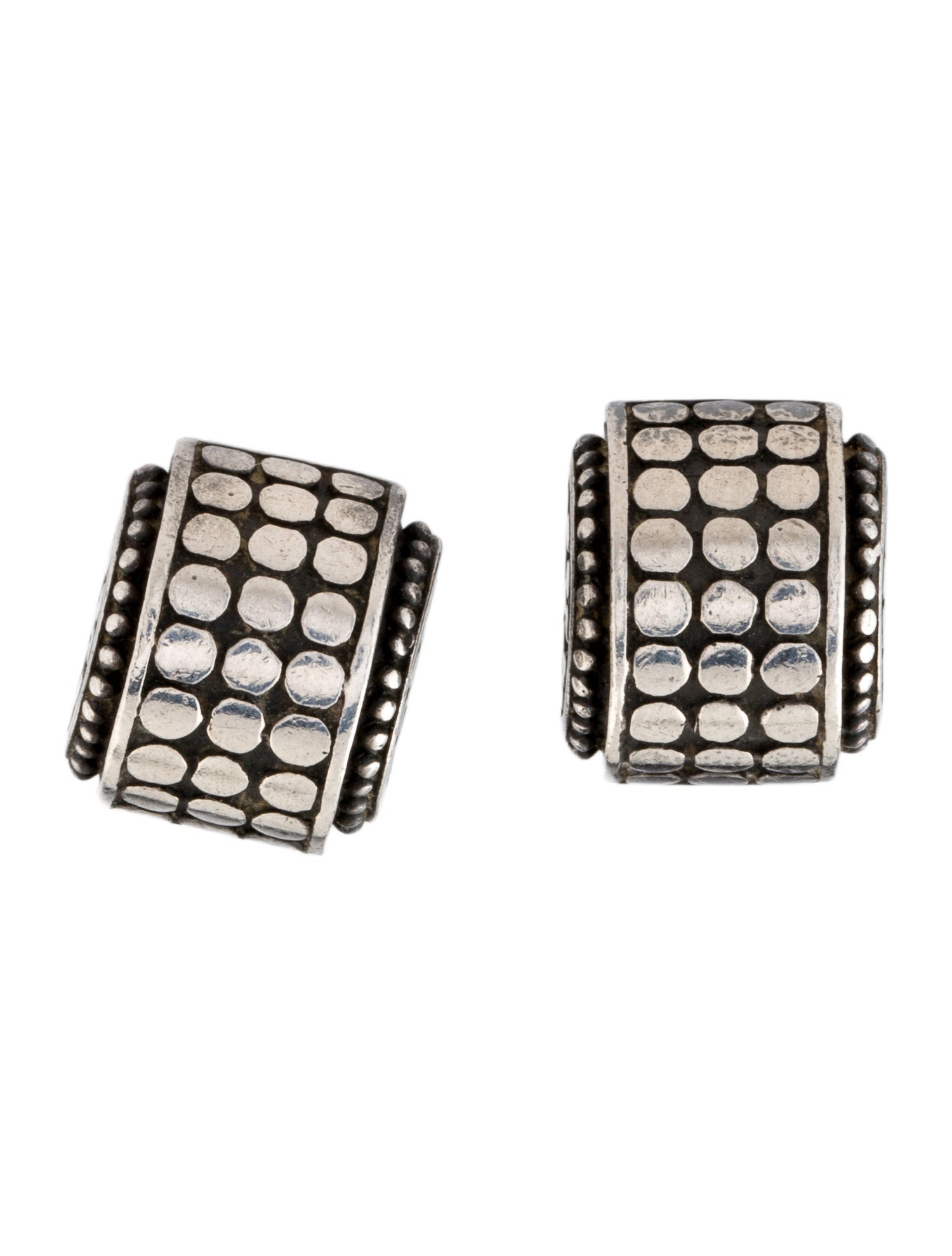 John Hardy Dot Small Hi-Way Stud Earrings