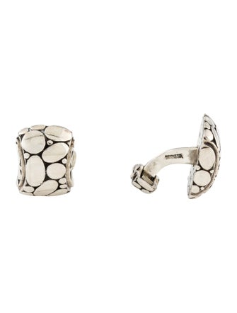 John Hardy Kali Pebble Cufflinks