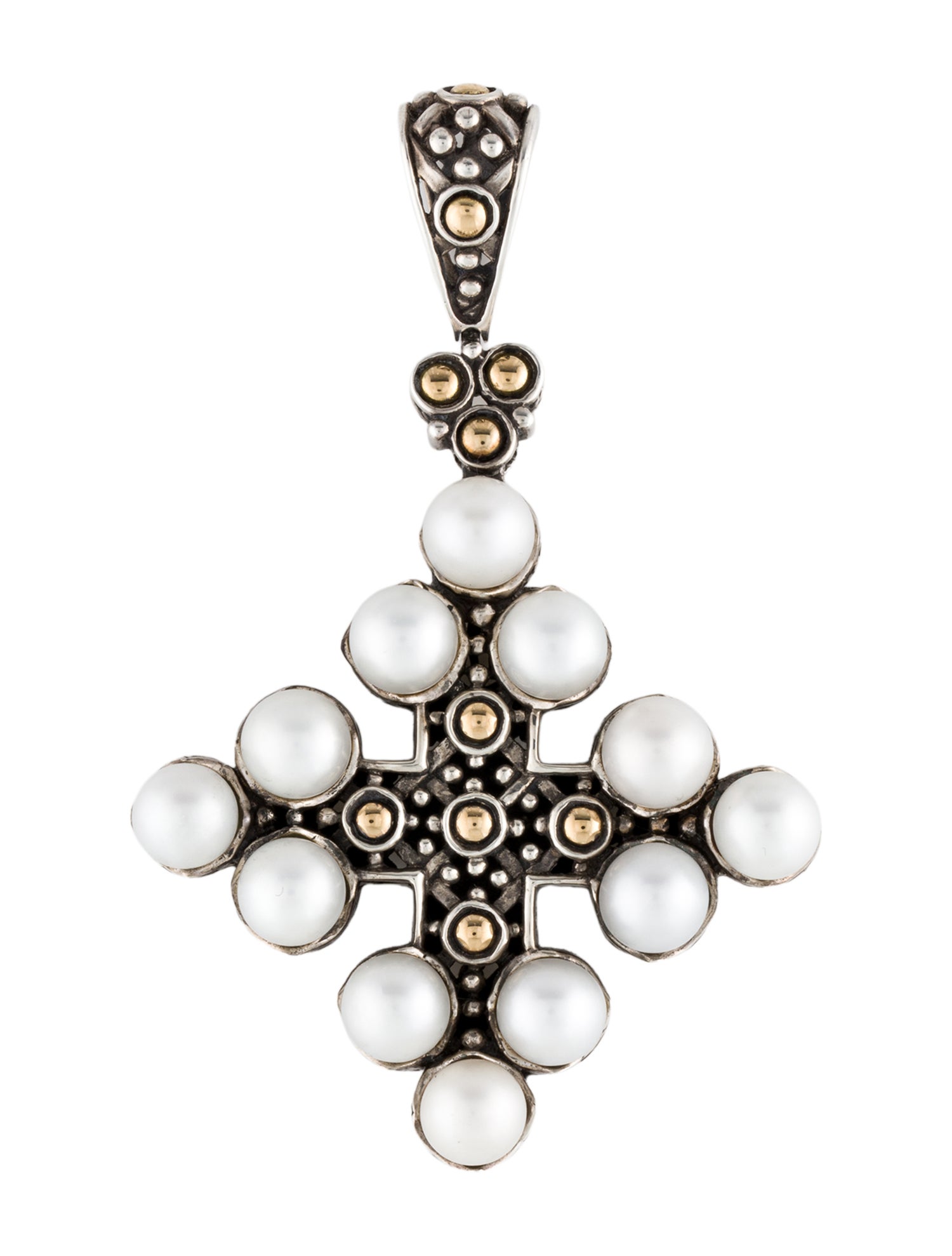 John Hardy Cultured Pearl Jaisalmer Pendant