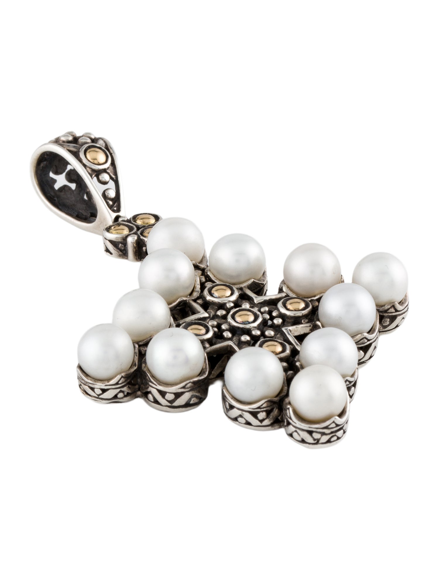 John Hardy Cultured Pearl Jaisalmer Pendant