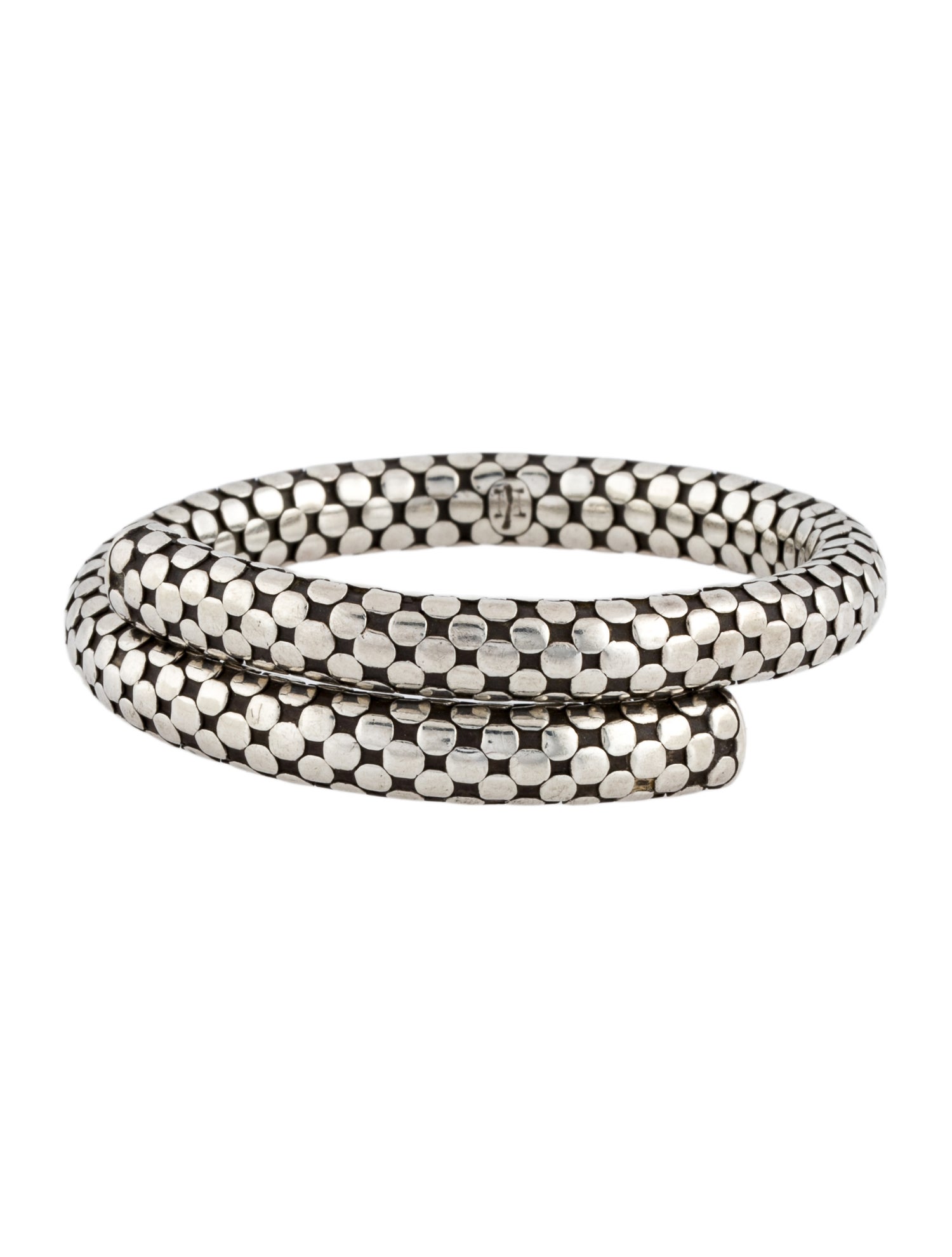John Hardy Dot Single Coil Bracelet