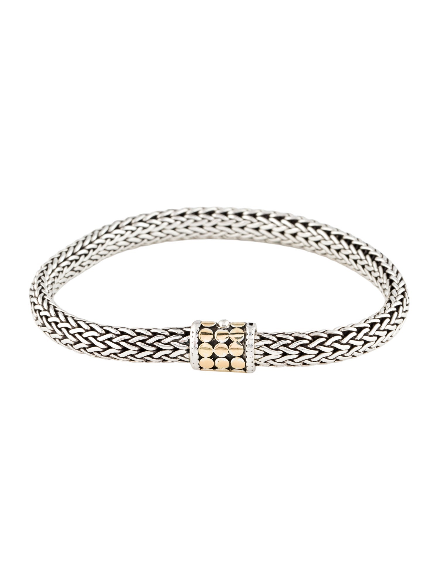 John Hardy Two-Tone Icon Dot Bracelet
