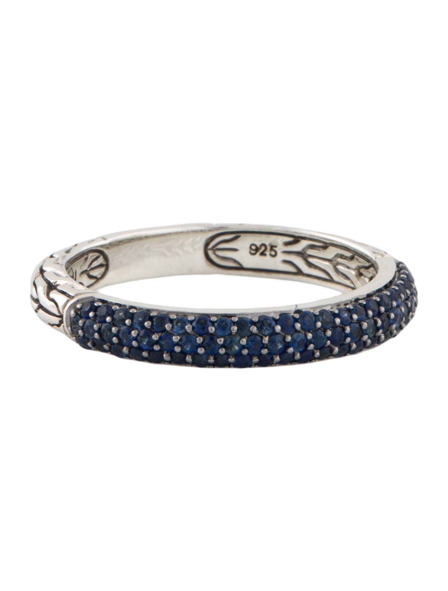 John Hardy Sapphire Essential Band Ring