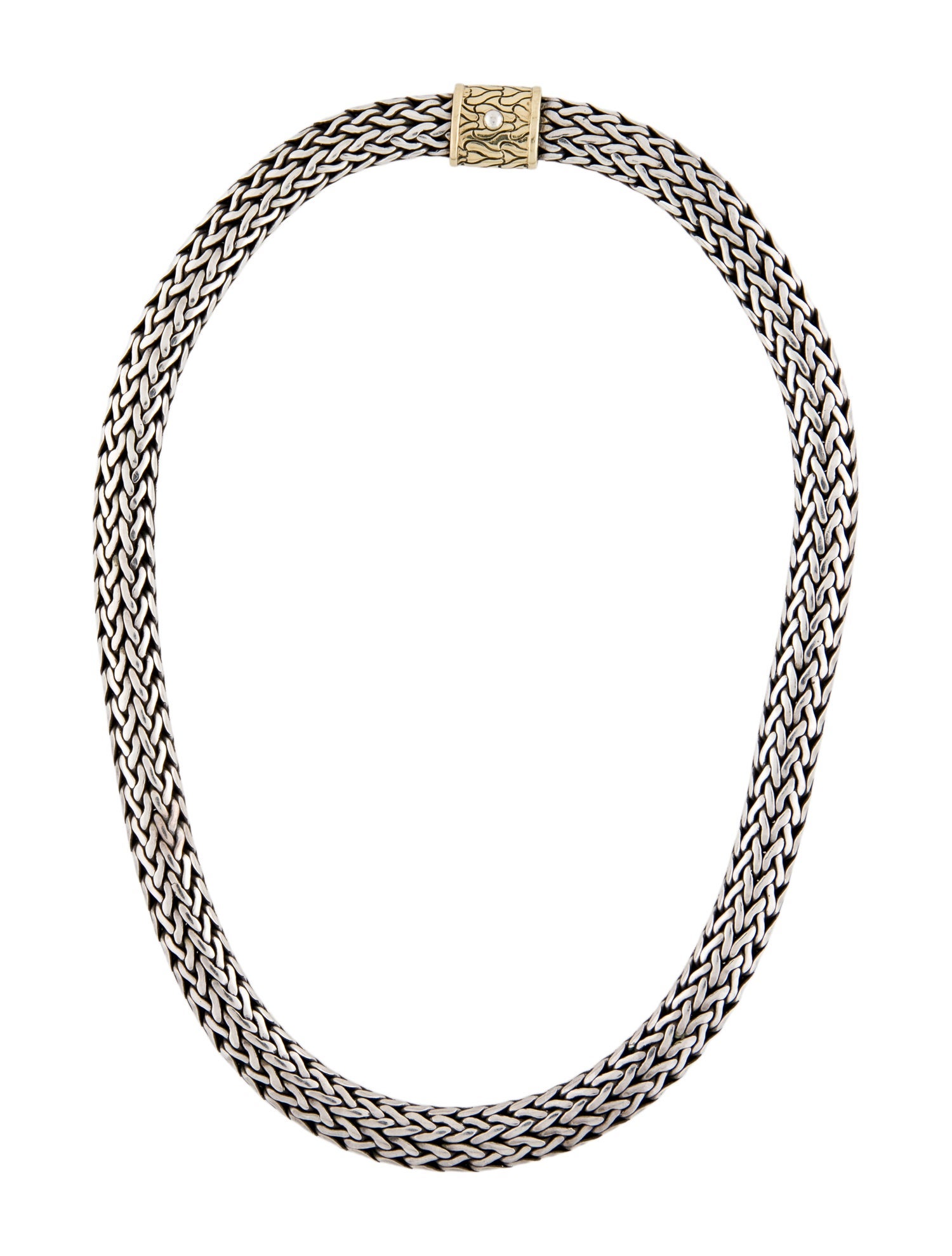 John Hardy Vintage Two-Tone 10.5mm Classic Chain Necklace