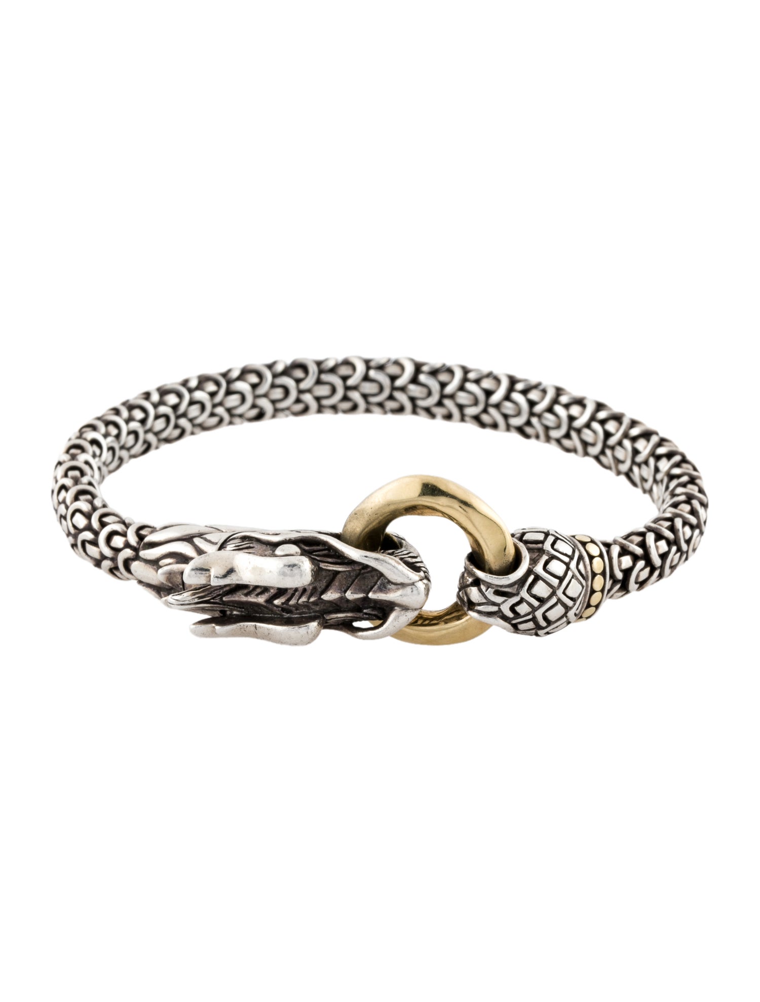 John Hardy Two-Tone Naga Bracelet