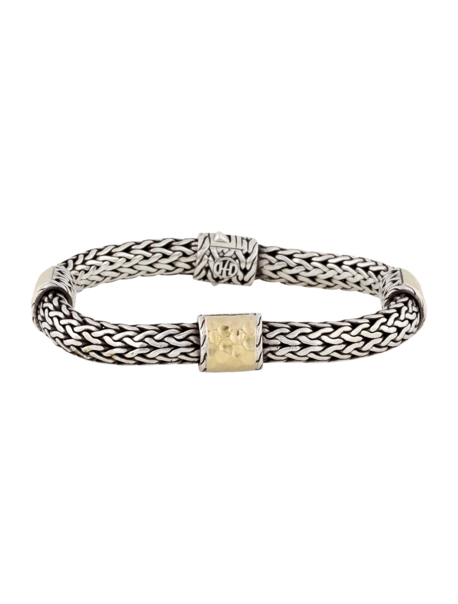 John Hardy Two-Tone Palu Station Bracelet