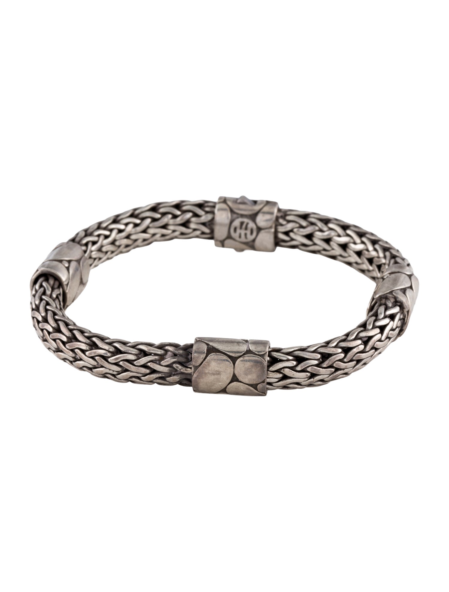 John Hardy Kali Pebble Station Bracelet