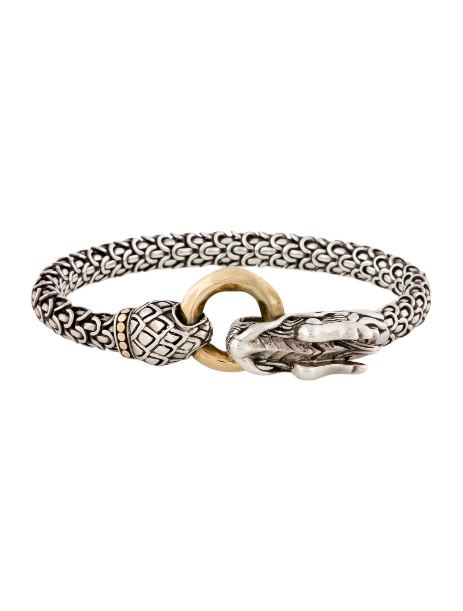John Hardy Two-Tone Dragon Naga Bracelet