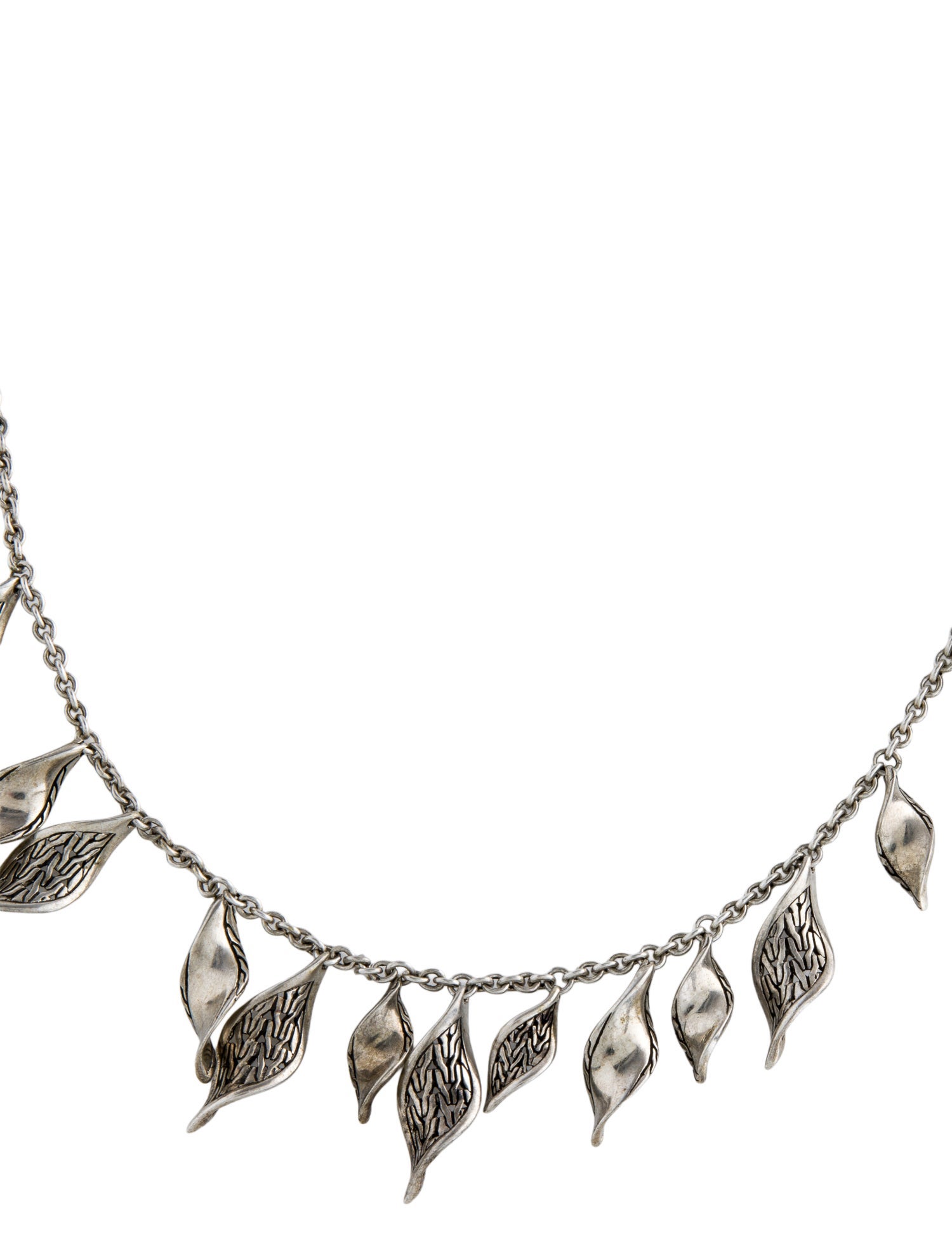 John Hardy Wave Station Necklace