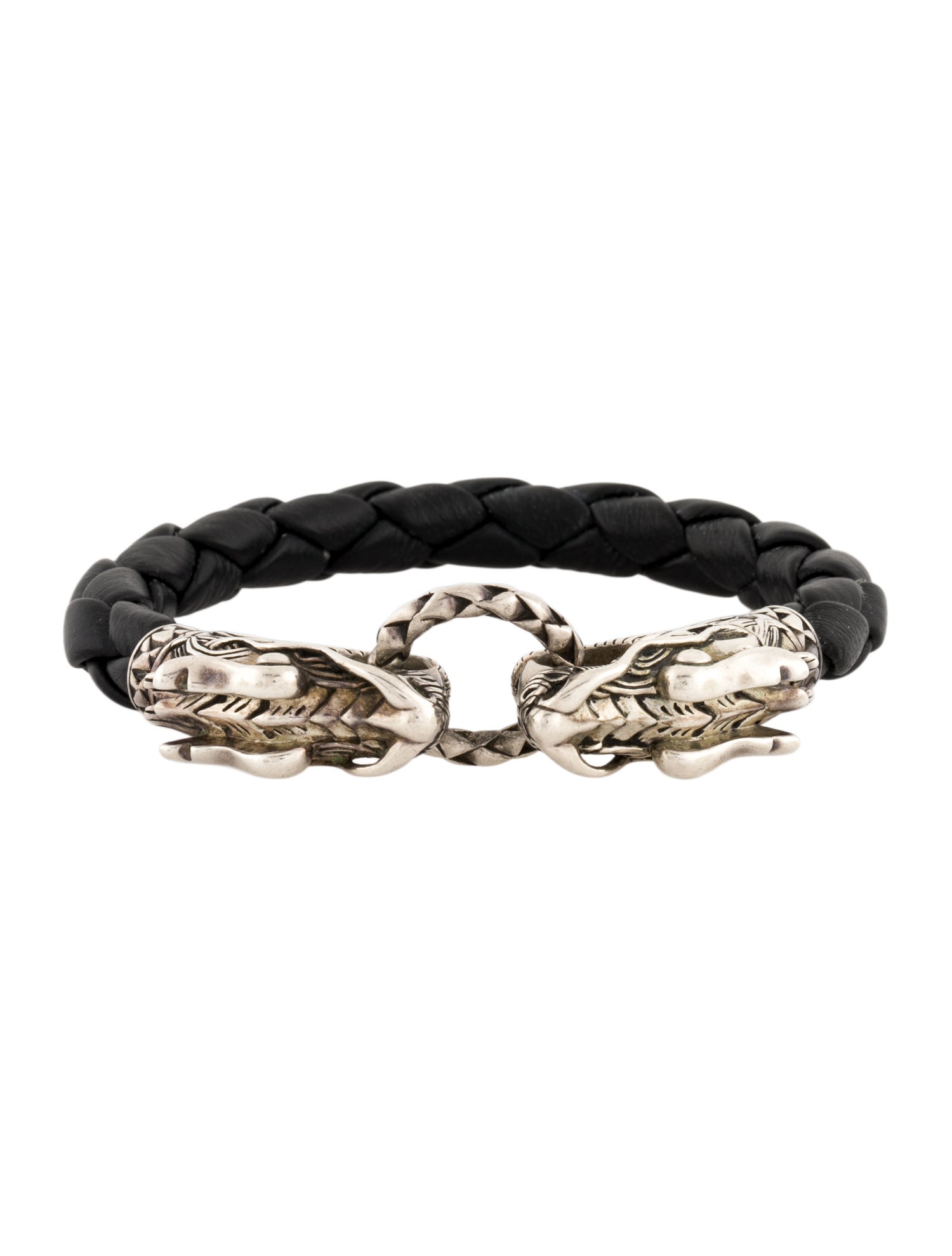 John Hardy Legends Naga Double Dragon Head Bracelet