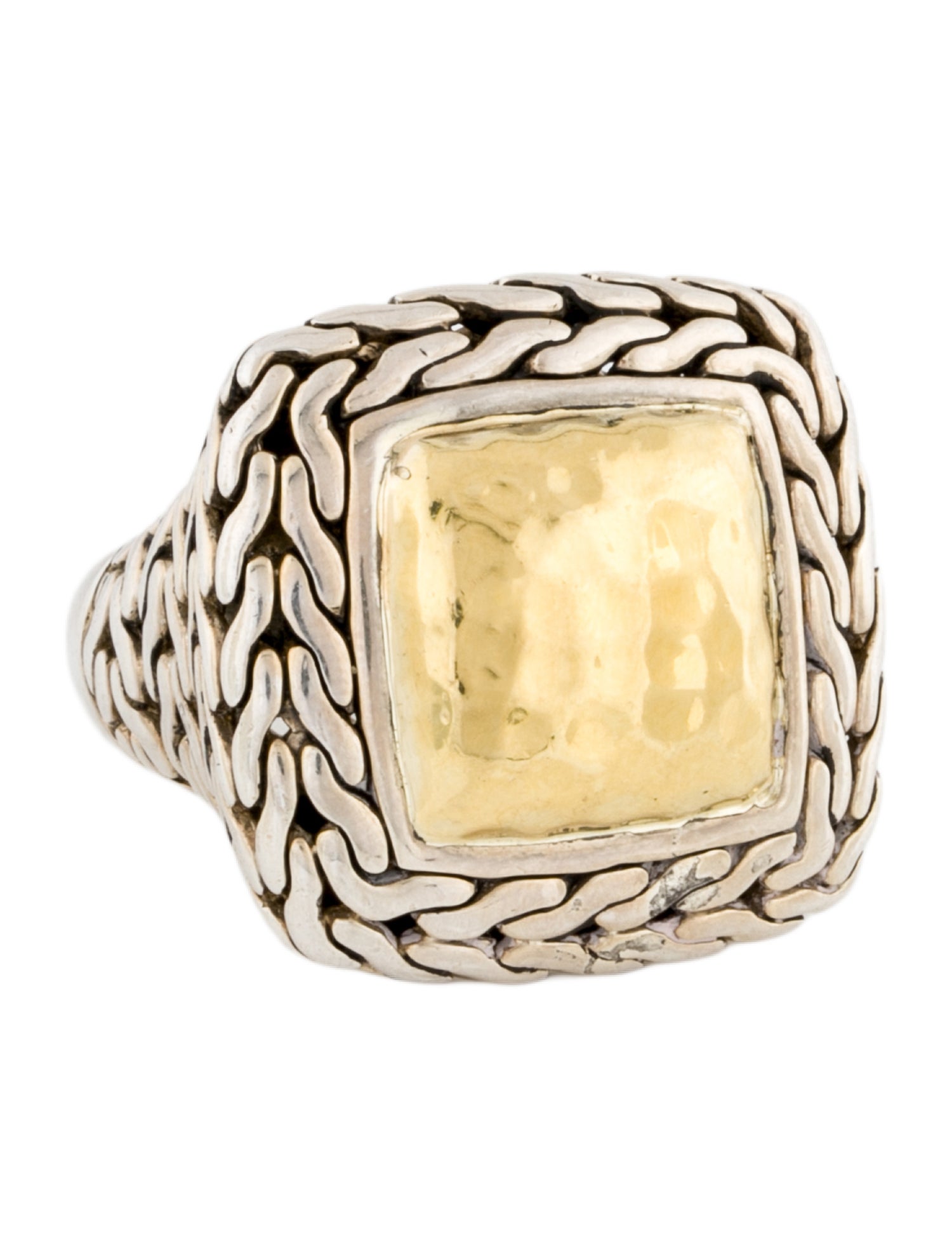 John Hardy Two-Tone Palu Ring