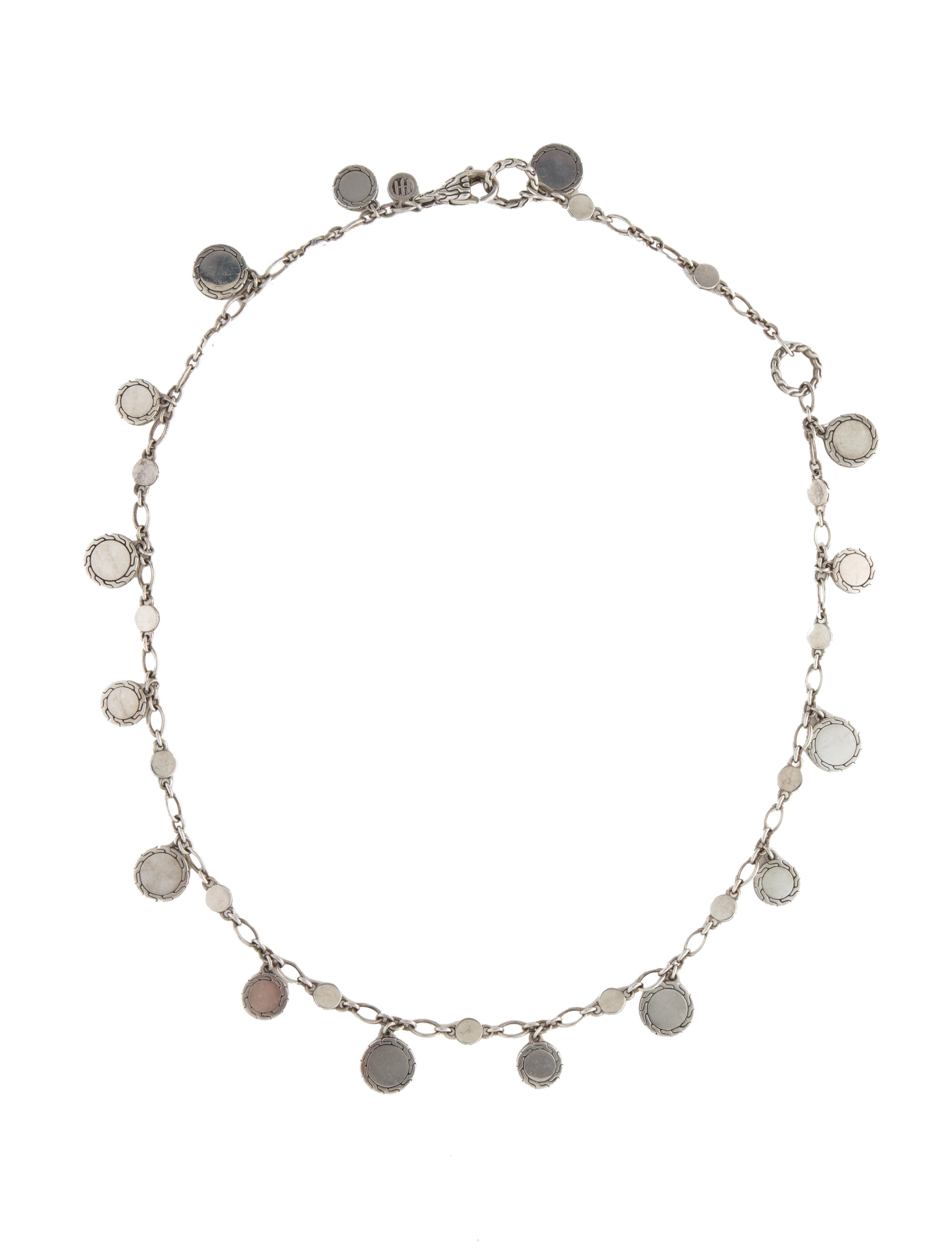 John Hardy Chain Menari Station Necklace