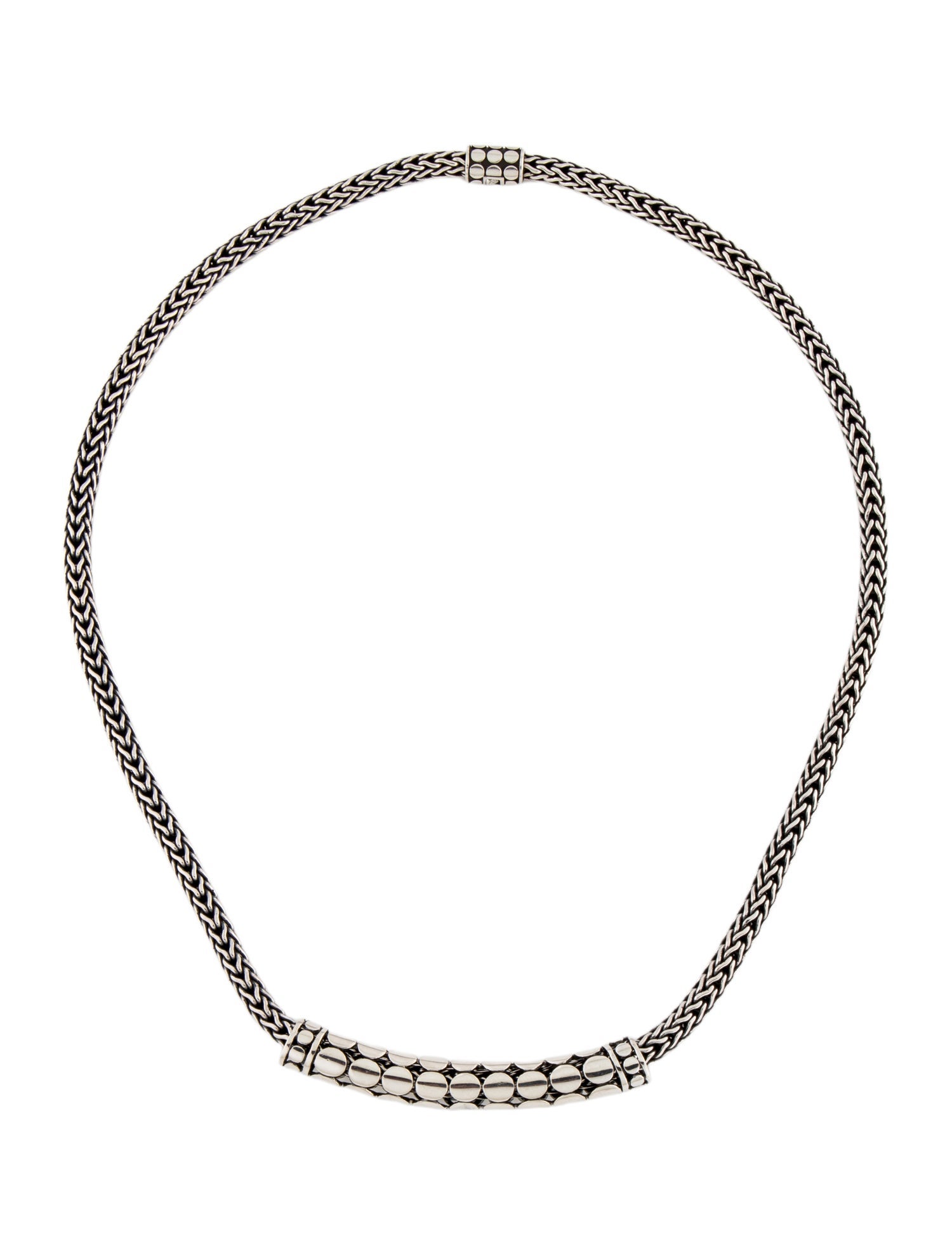 John Hardy Dot Collar Necklace