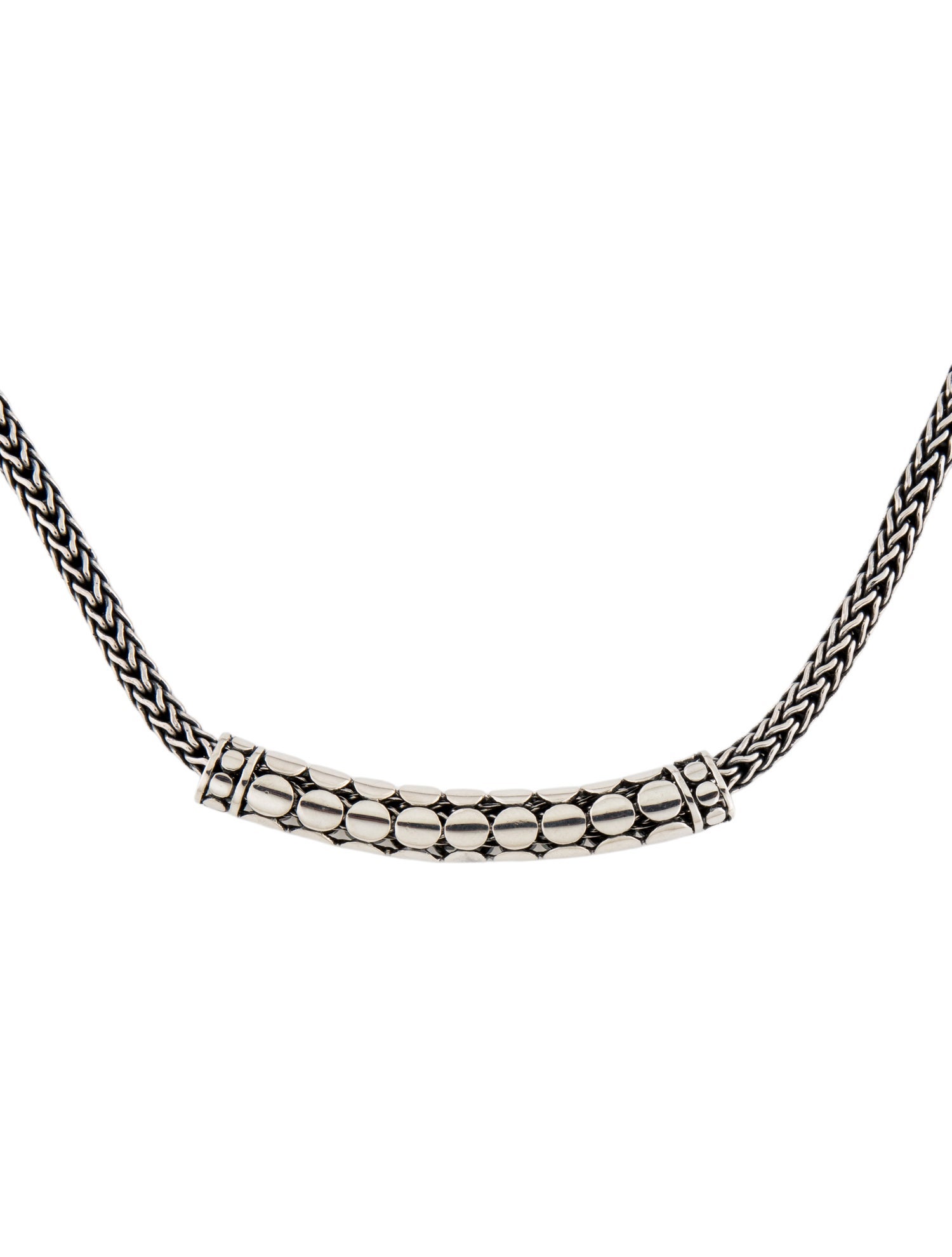 John Hardy Dot Collar Necklace