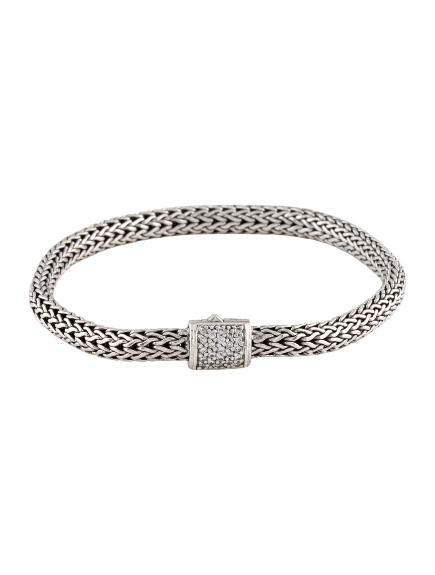 John Hardy Diamond Icon Classic Chain Bracelet