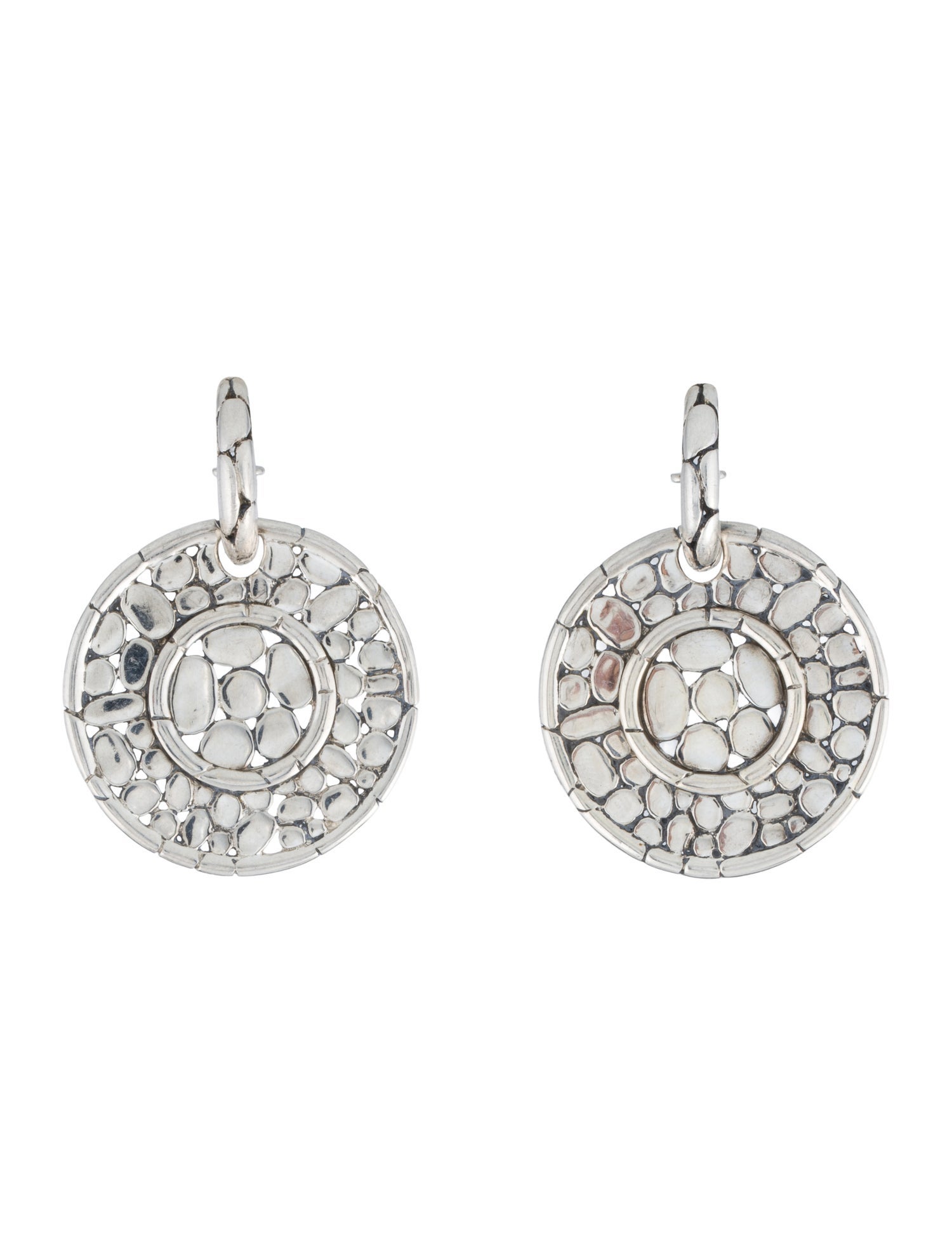 John Hardy Kali Pebble Drop Earrings