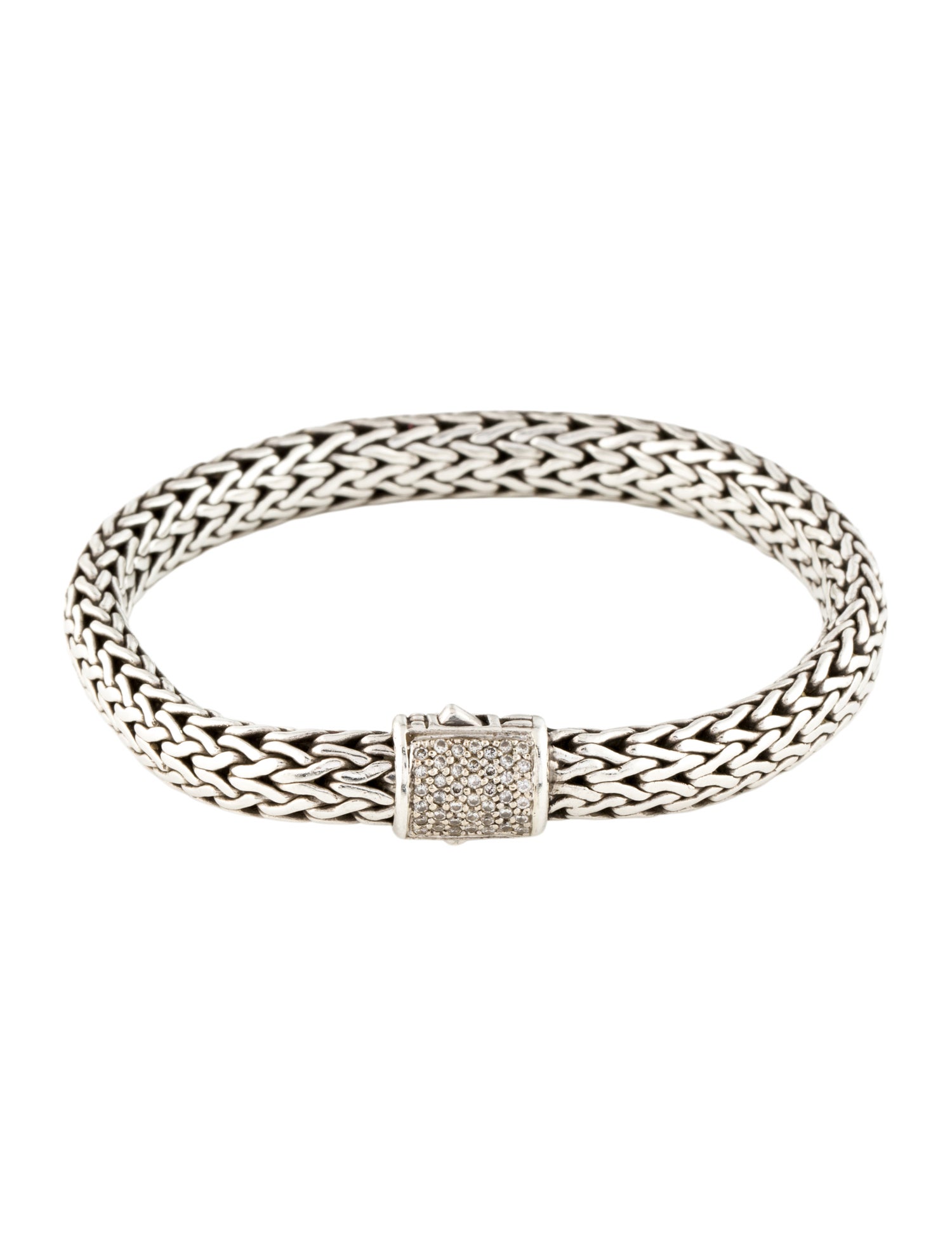 John Hardy Diamond Icon Link Bracelet