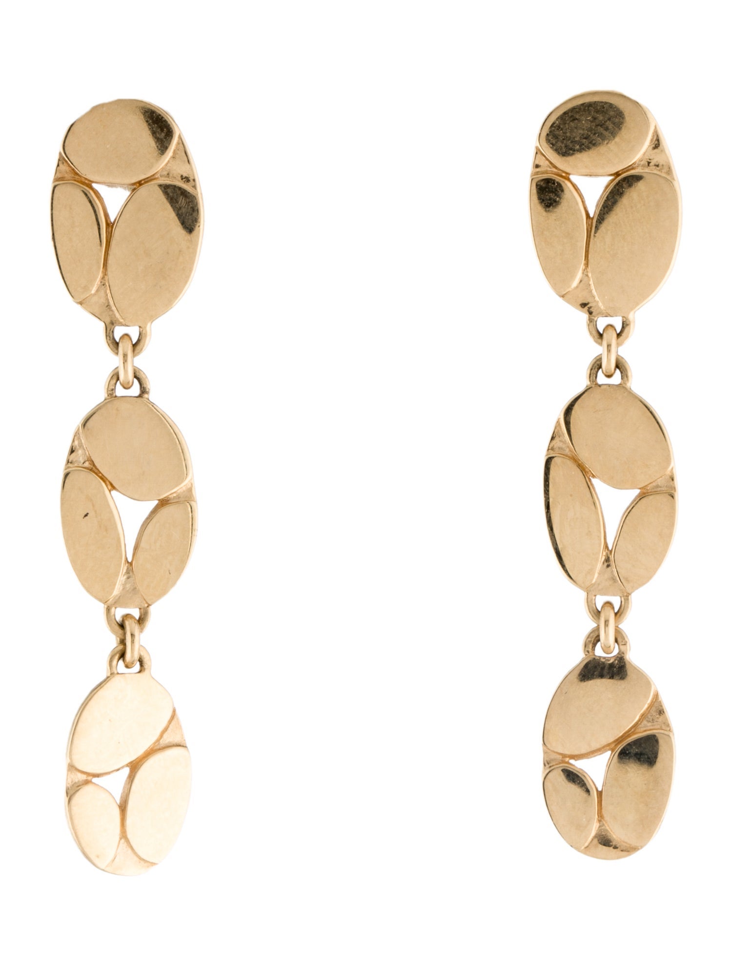 John Hardy 18K Kali Pebble Drop Earrings